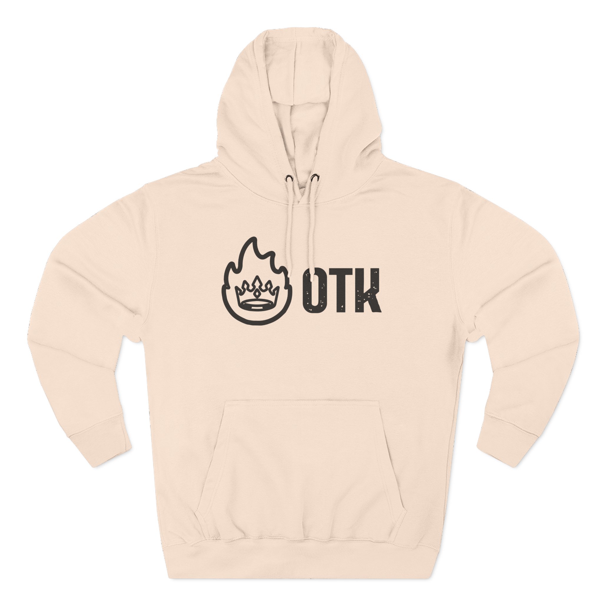 OTK Three-Panel Fleece Hoodie