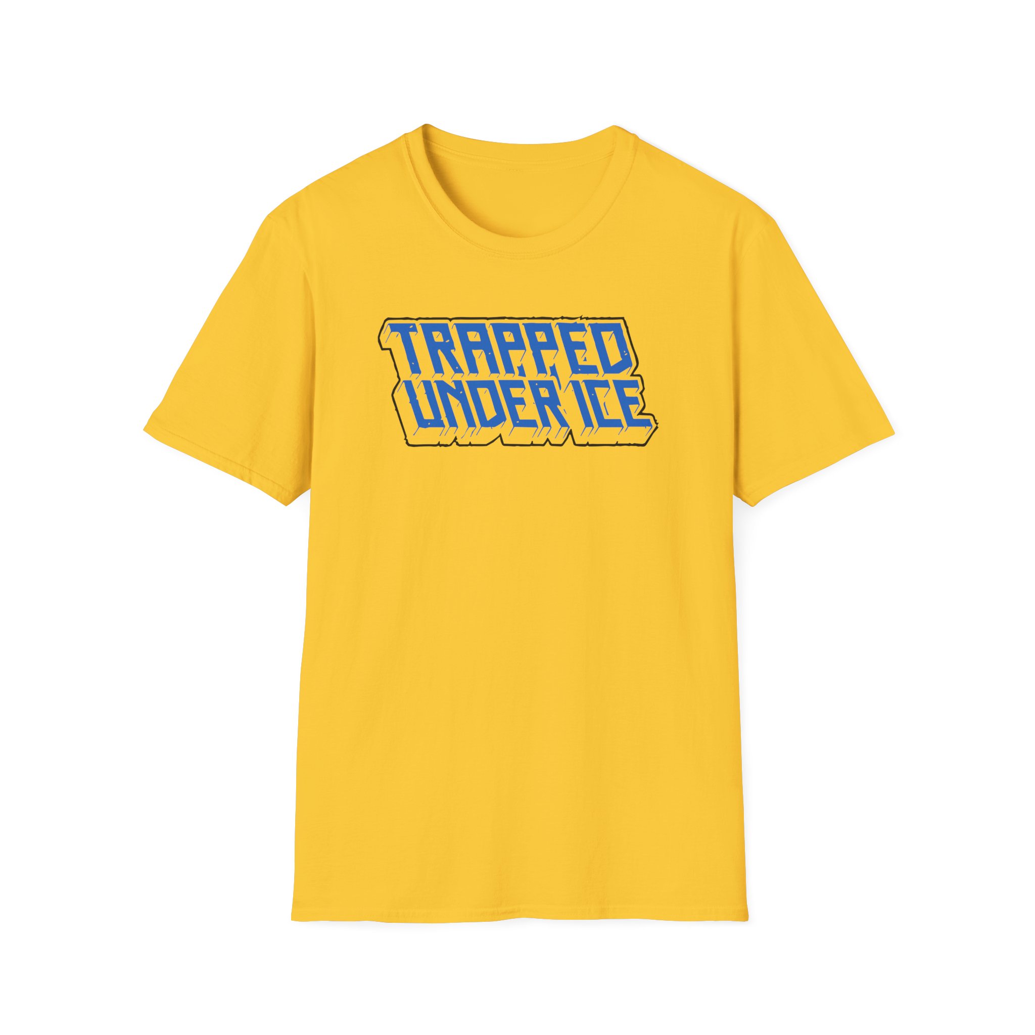 Trapped Under Ice Stacked 3d Logo Unisex Softstyle T-Shirt
