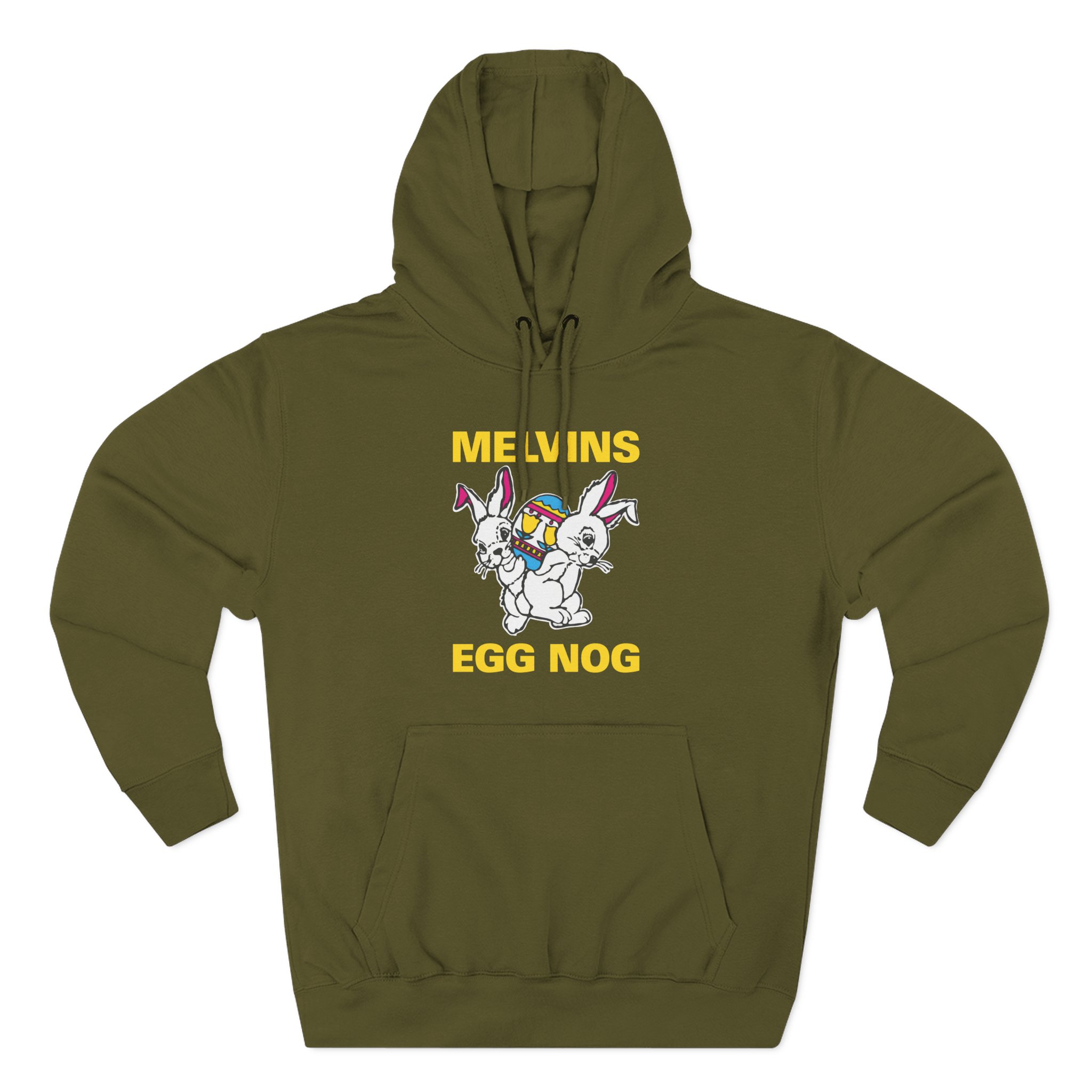 Melvins Egg Nog Three-Panel Fleece Hoodie