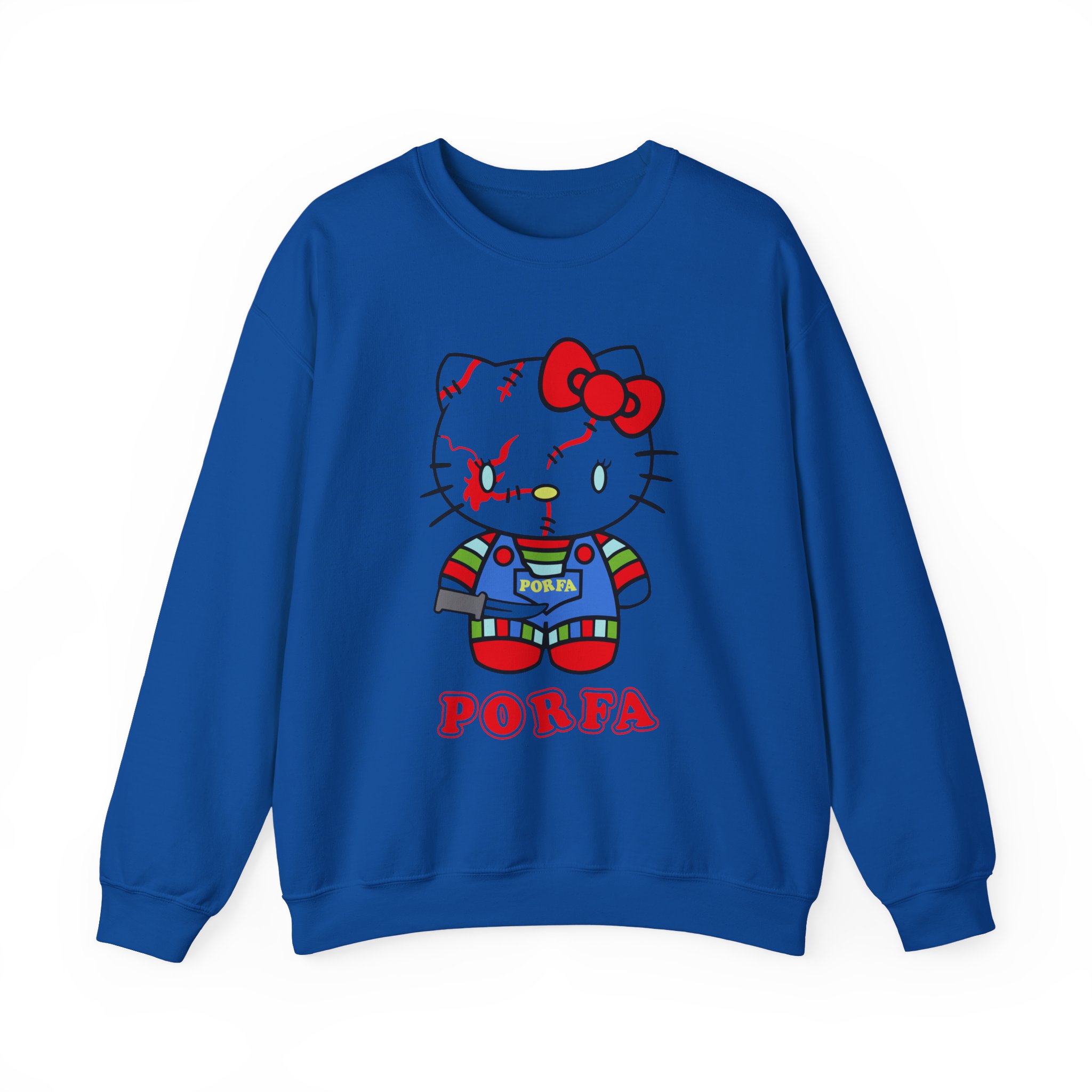 Porfa Hello Kitty Halloween Unisex Heavy Blendâ„¢ Crewneck Sweatshirt