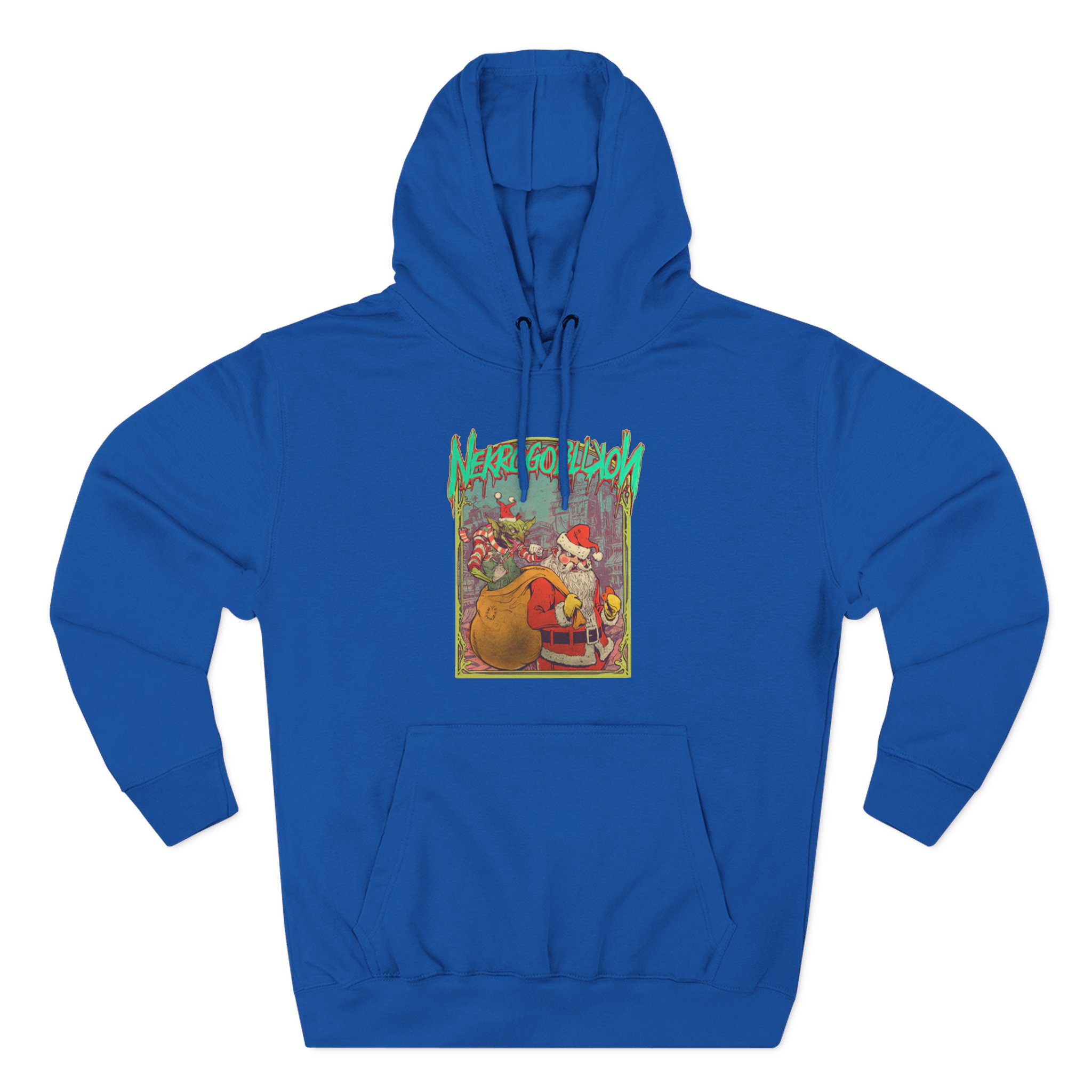 Nekrogoblikon 2023 Xmas Three-Panel Fleece Hoodie