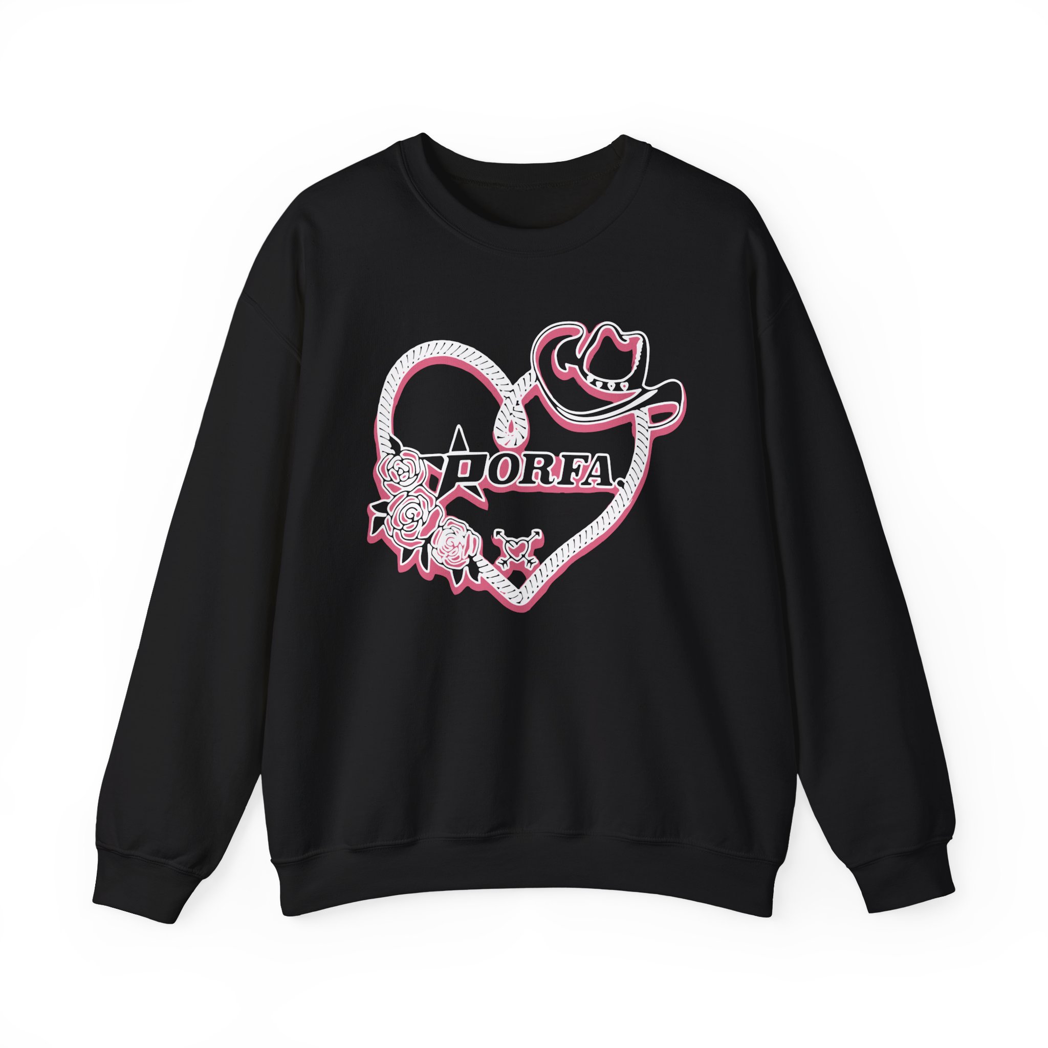 Porfa Love Lasso Unisex Heavy Blendâ„¢ Crewneck Sweatshirt