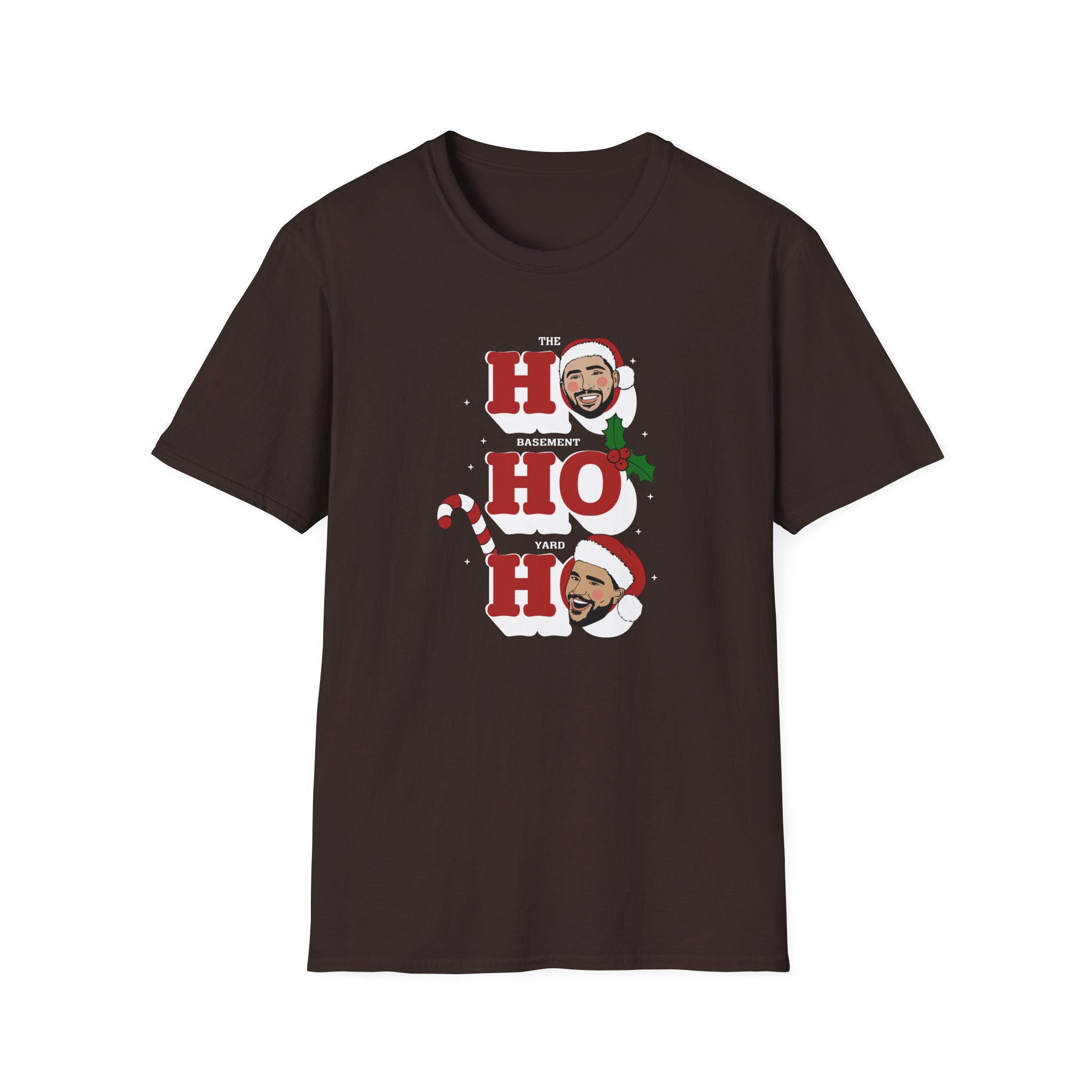 Ho Ho Ho Basement Yard Unisex Softstyle T-Shirt