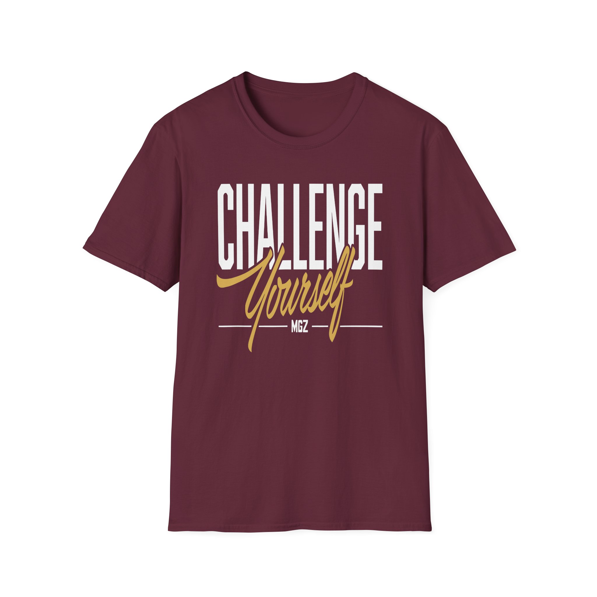 Morgz Mgz Challenge Yourself Unisex Softstyle T-Shirt