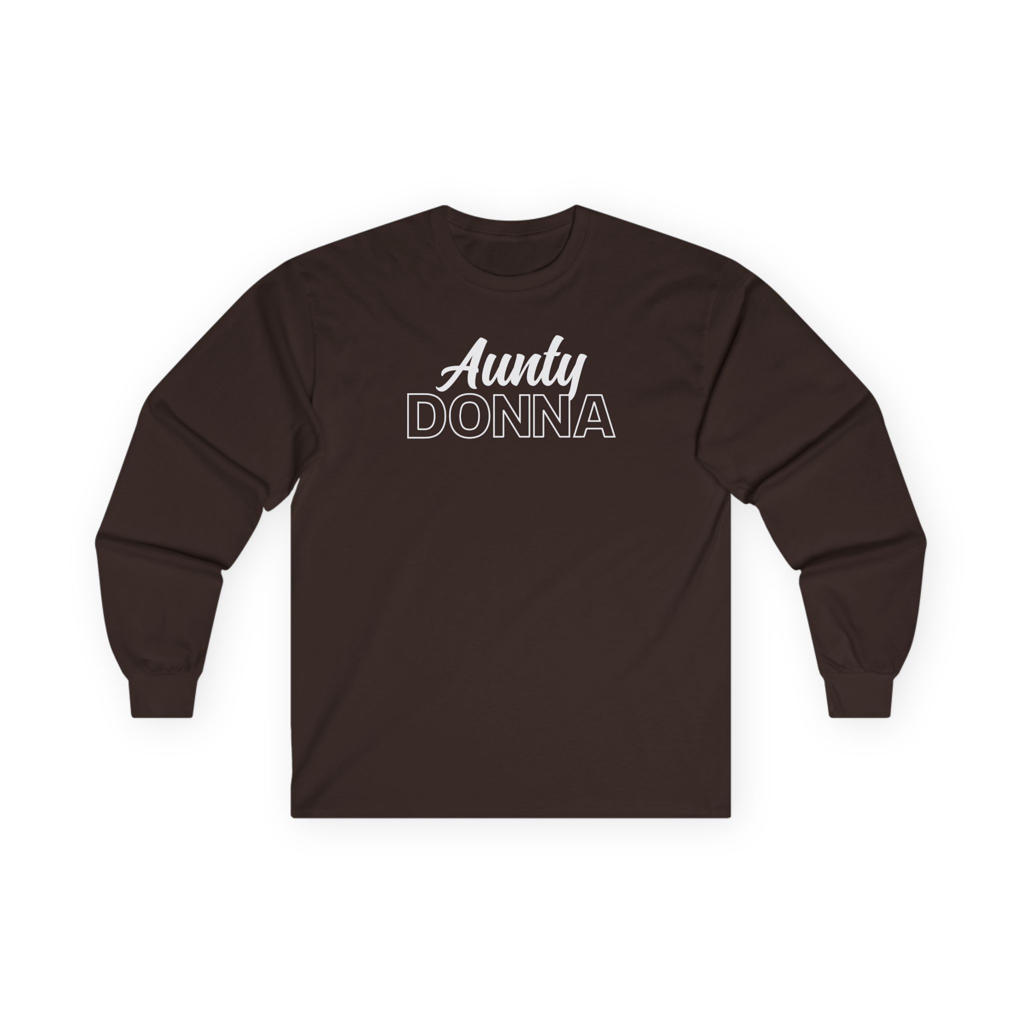 Aunty Donna Coffee Cafe Mocha Unisex Ultra Cotton Long Sleeve Tee
