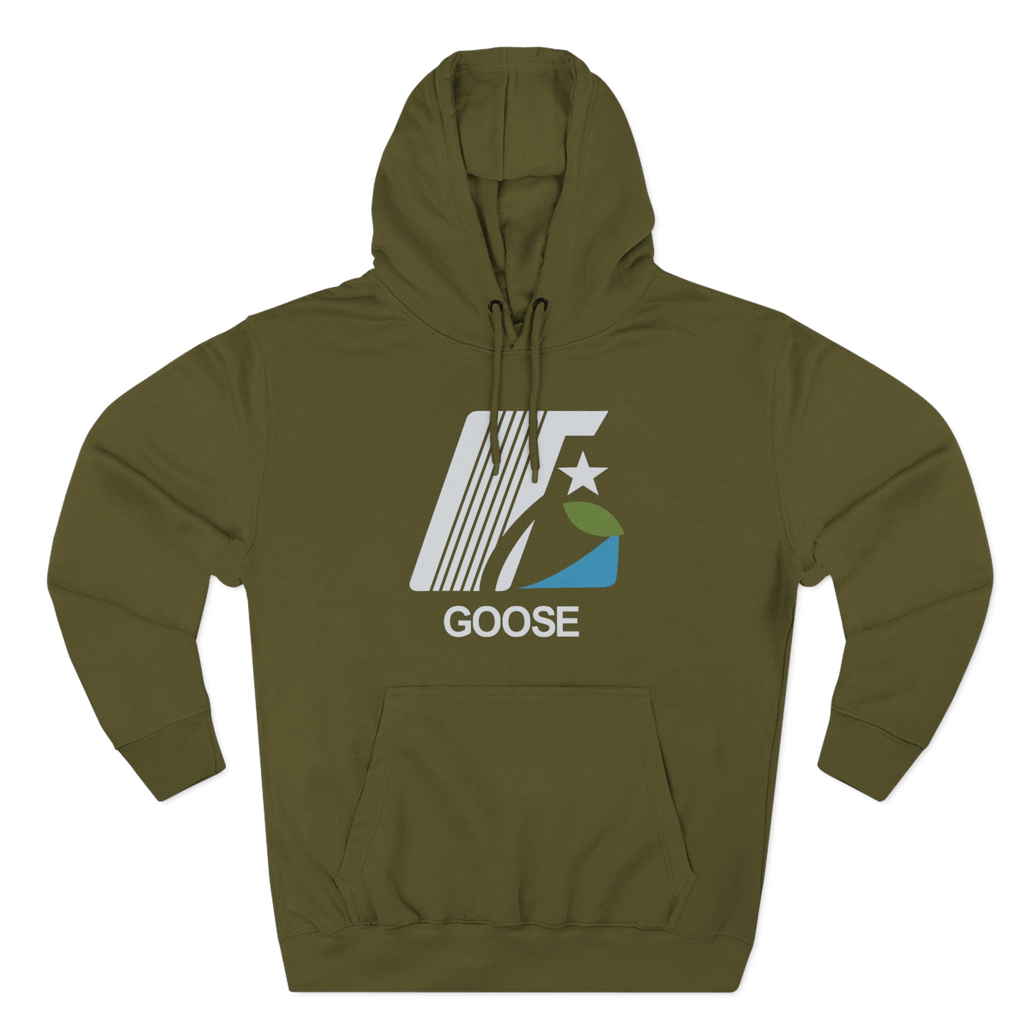 Goose G Star Three-Panel Fleece Hoodie