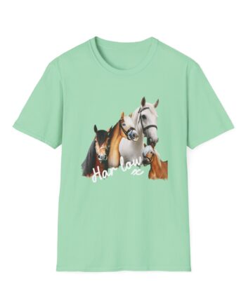Harlow and Popcorn Unisex Softstyle T-Shirt