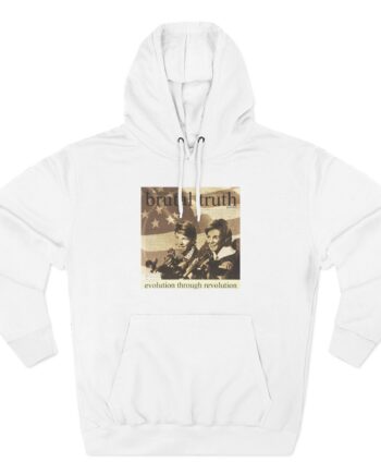 Brutal Truth Evolution Through Revolution Three-Panel Fleece Hoodie