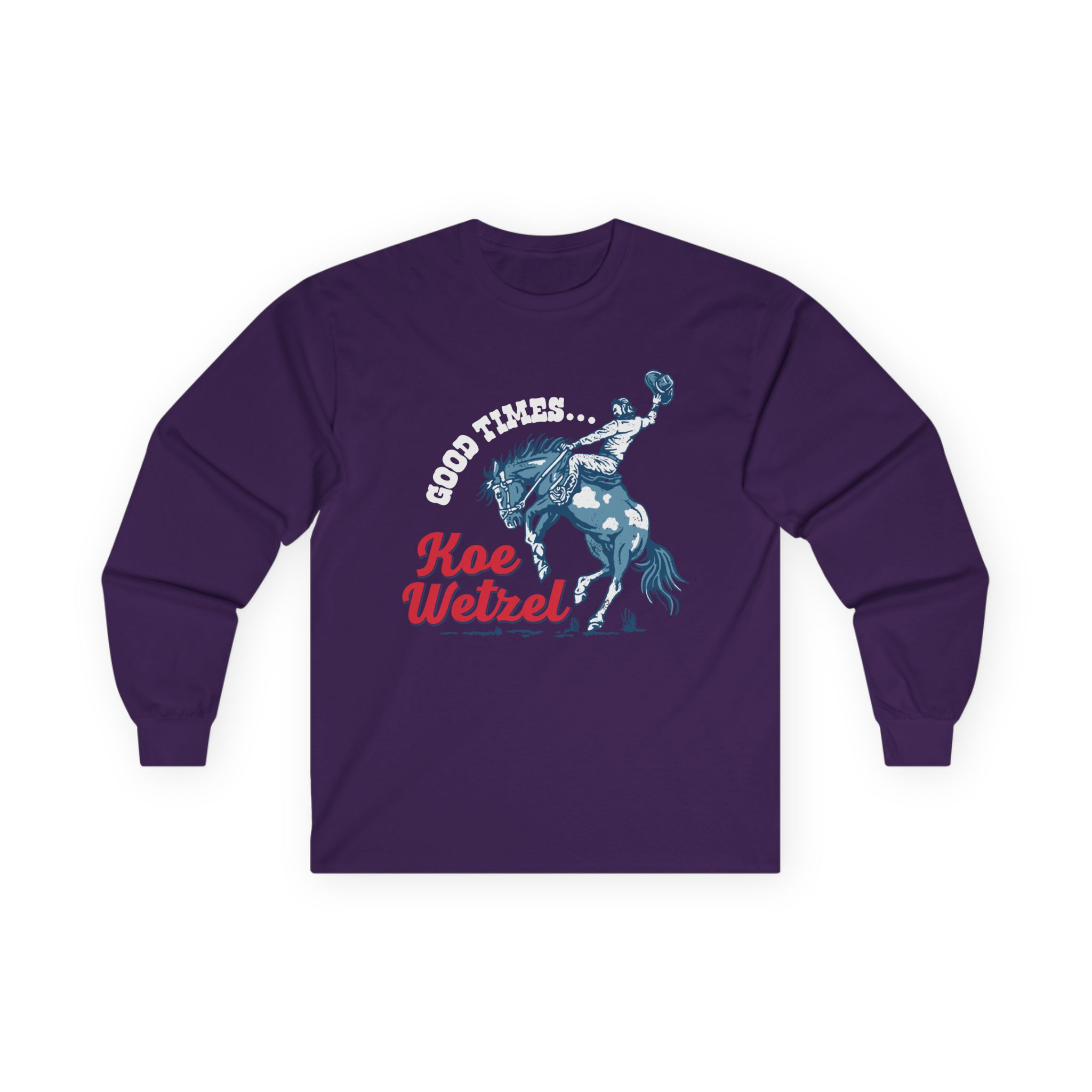 Koe Wetzel Good Times Bronco Unisex Ultra Cotton Long Sleeve Tee