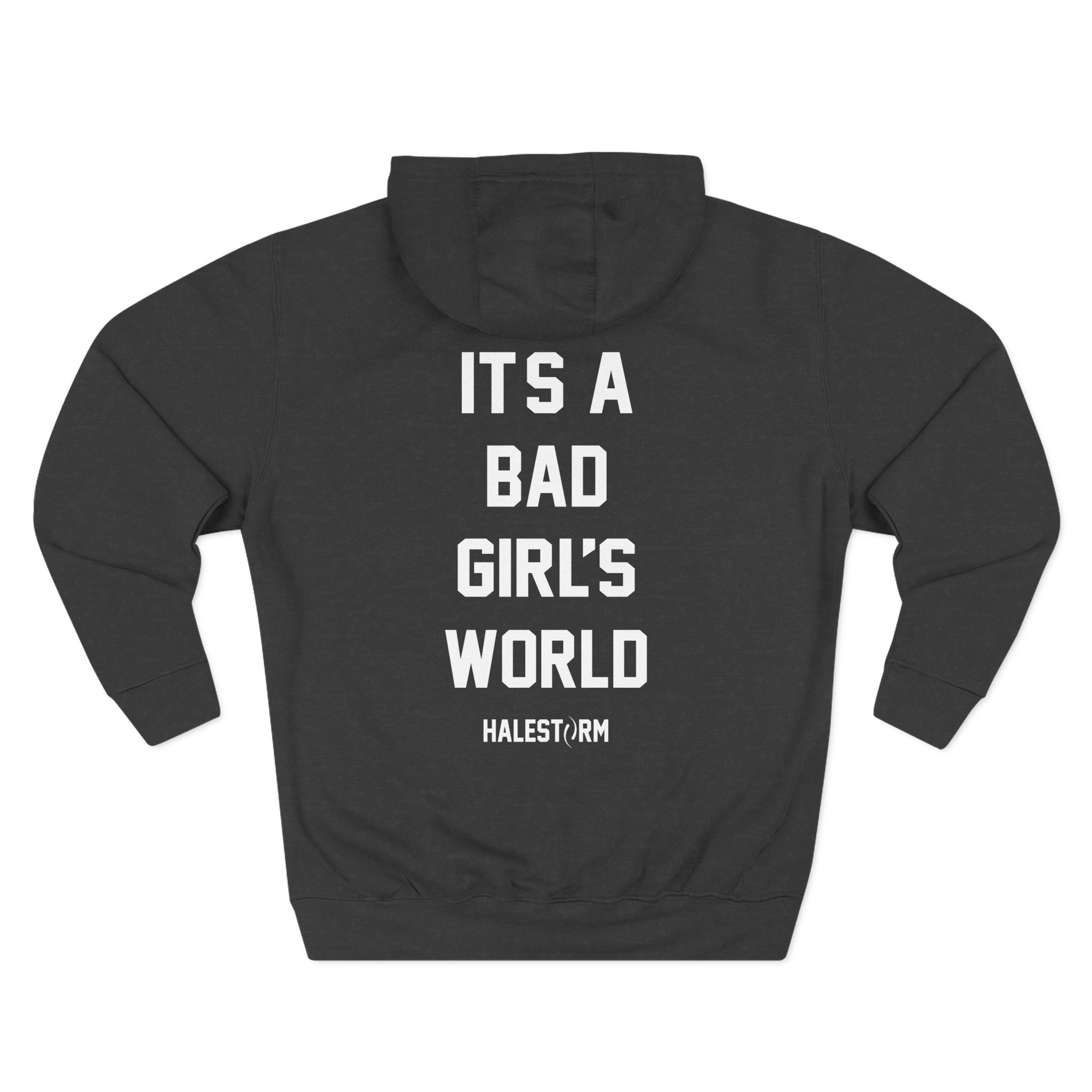 Halestorm It's a Bad Girl's World Three-Panel Fleece Hoodie