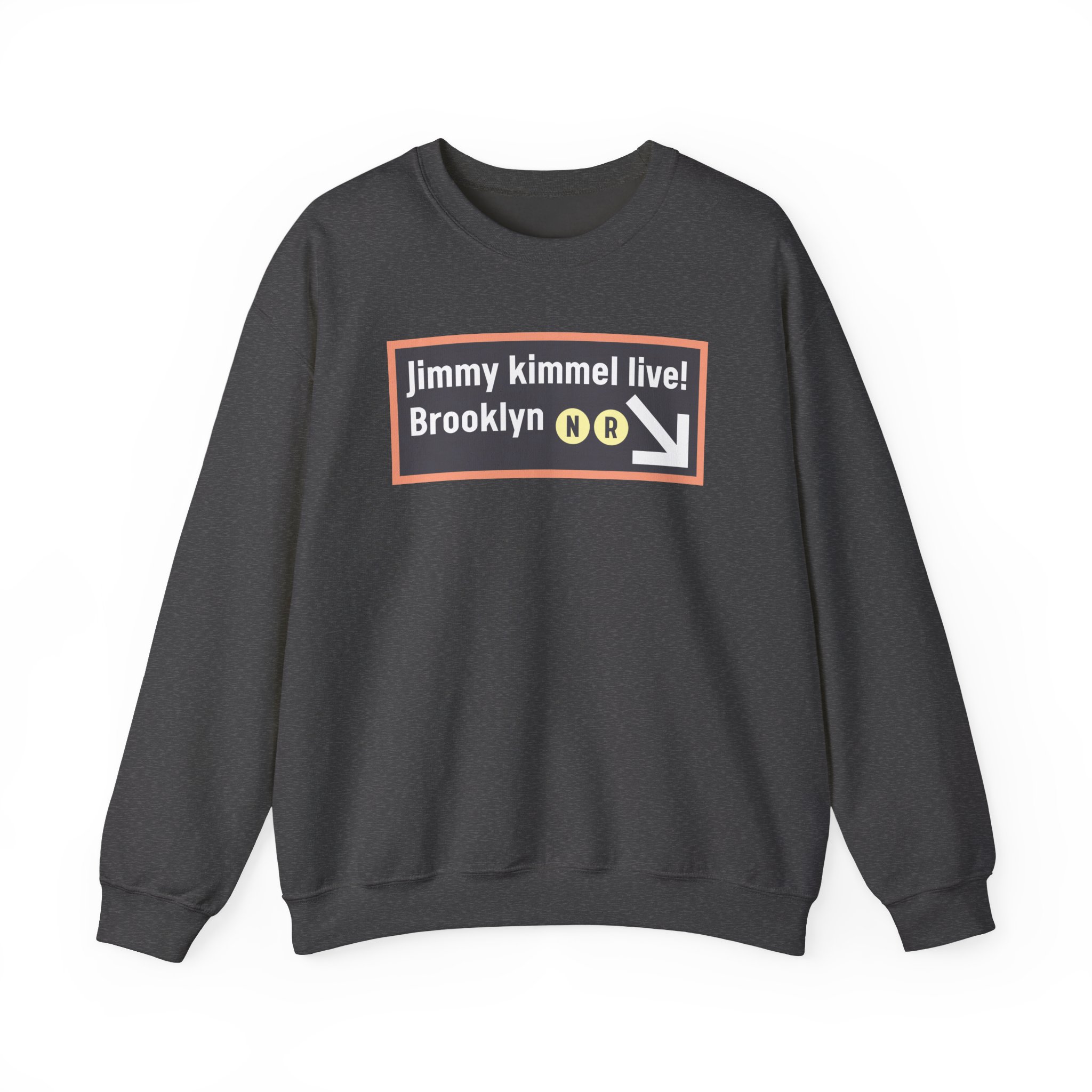 Jimmy Kimmel Live! Subway Unisex Heavy Blendâ„¢ Crewneck Sweatshirt