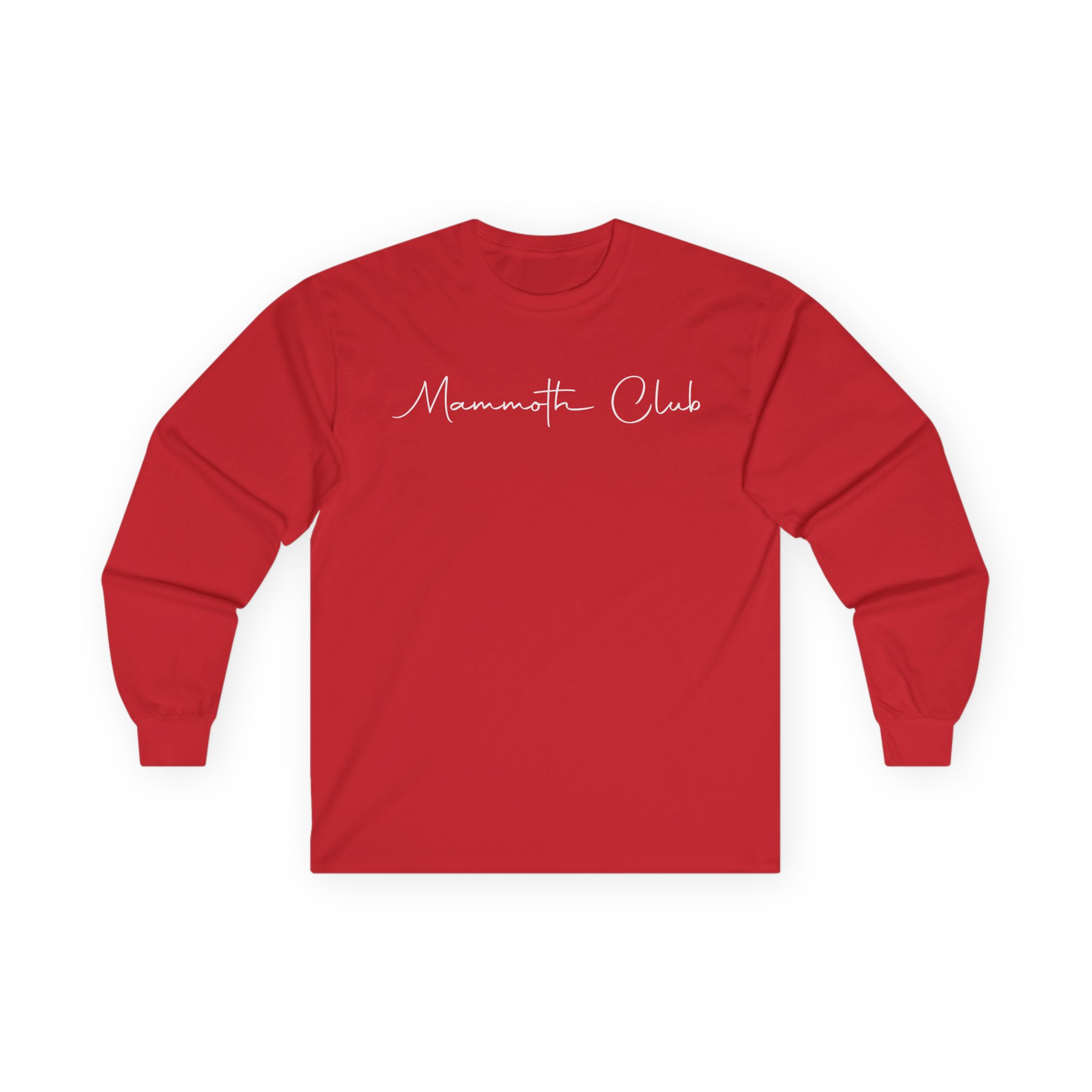 Mammoth Club Unisex Ultra Cotton Long Sleeve Tee