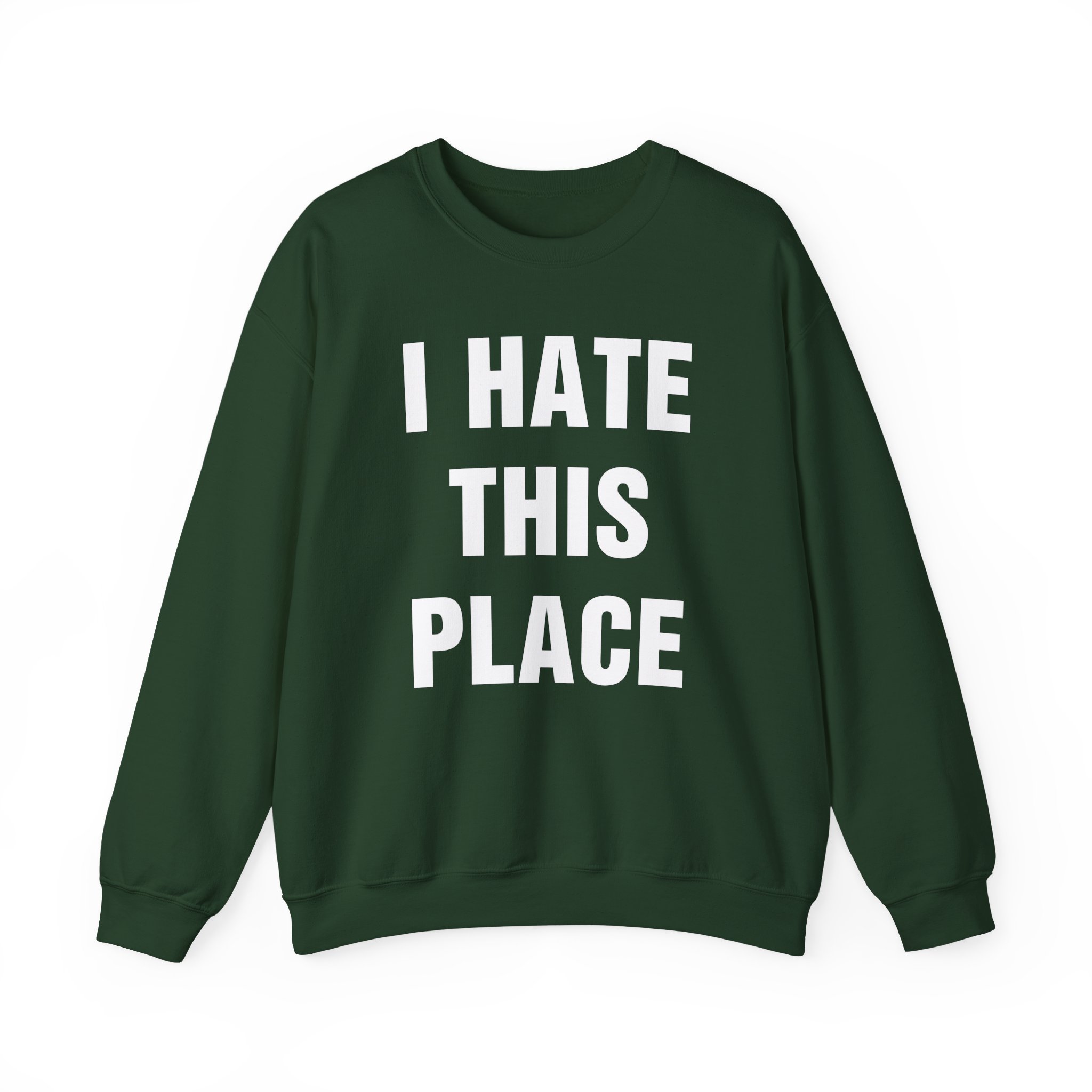 Hot Water Music I Hate This Place Unisex Heavy Blendâ„¢ Crewneck Sweatshirt