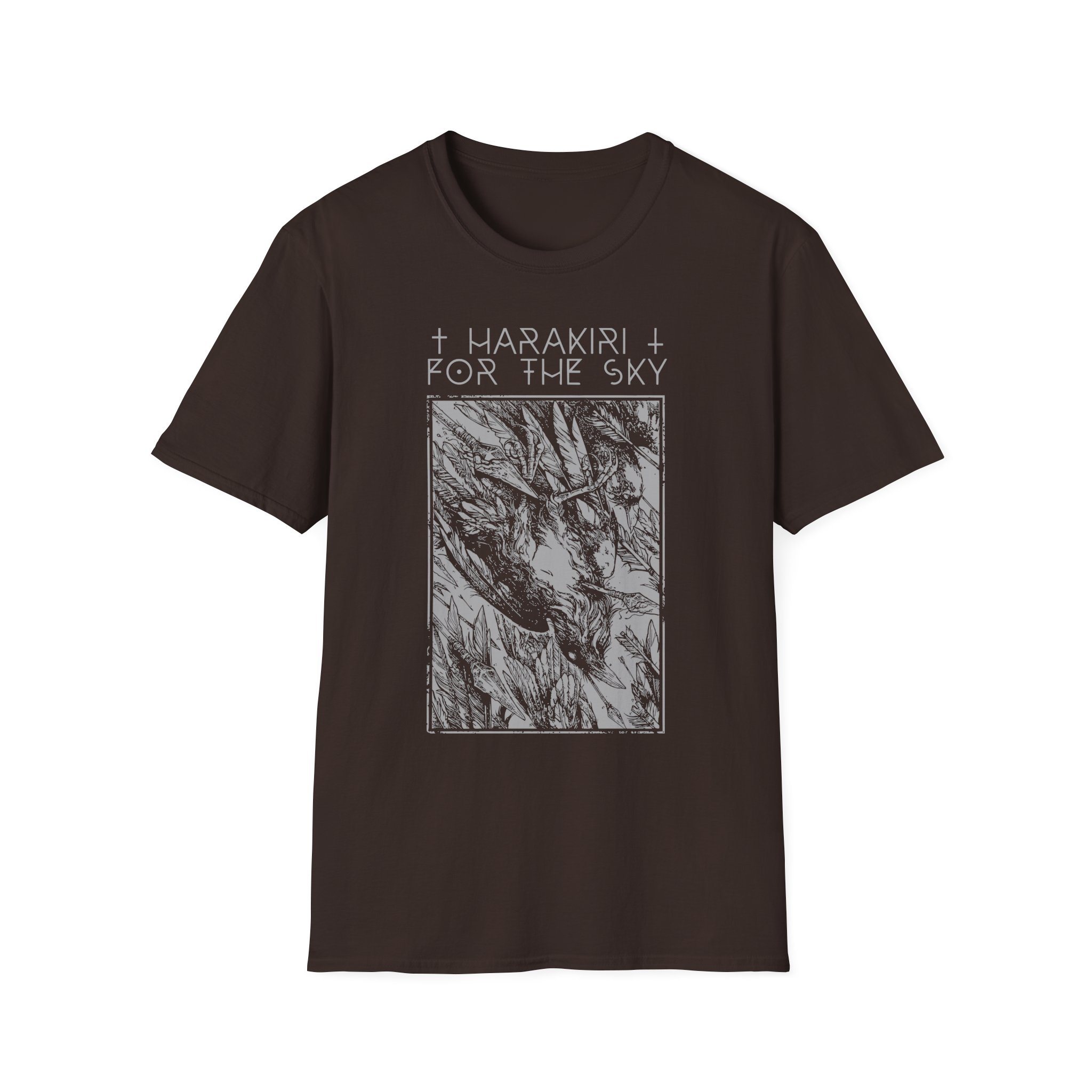 Harakiri for the Sky Falling Birds Unisex Softstyle T-Shirt