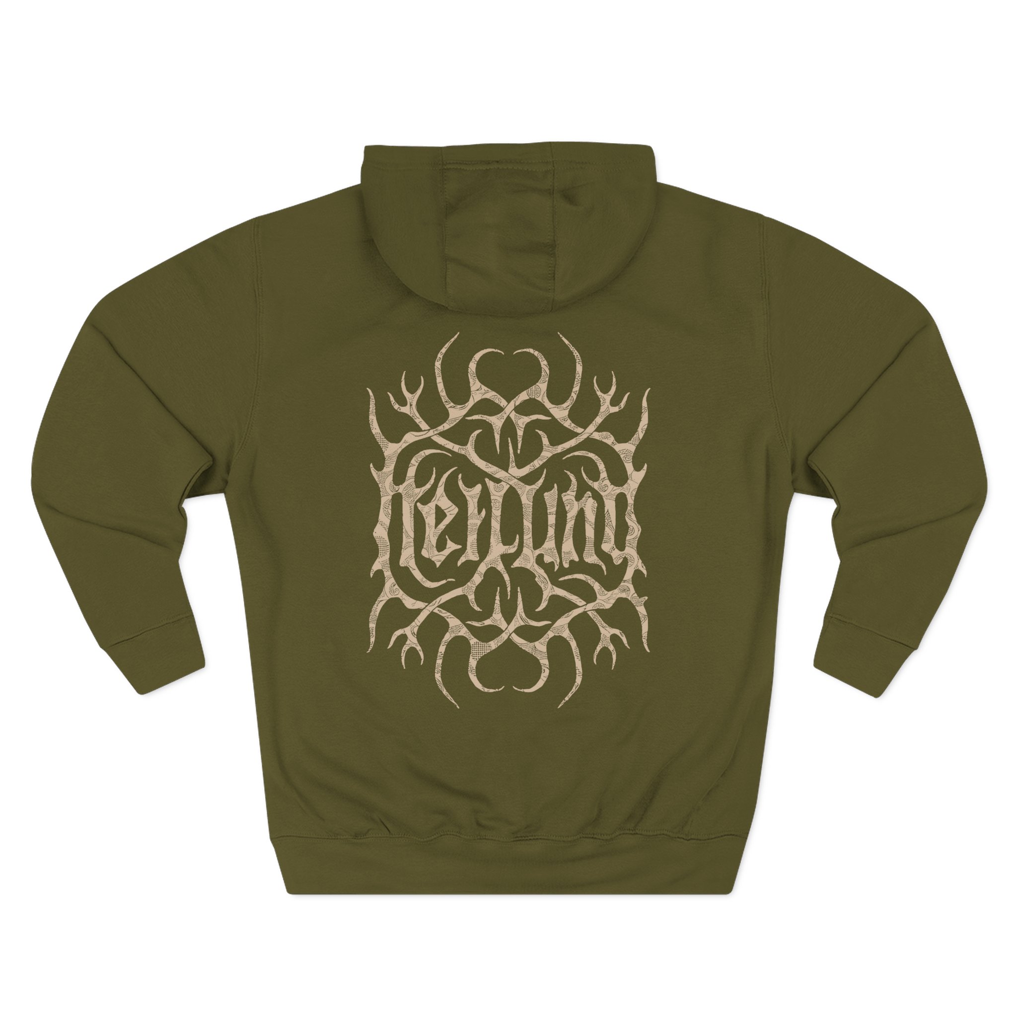 Heilung Fearnofoe Three-Panel Fleece Hoodie