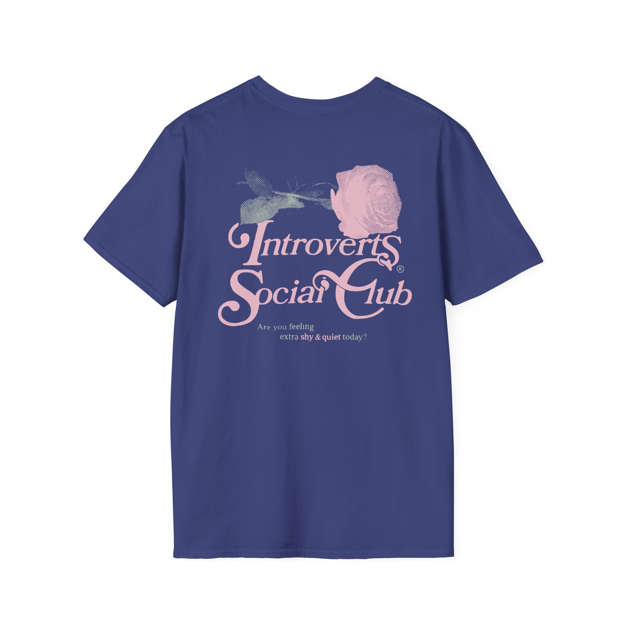 Kallmekris Introverts Social Club Unisex Softstyle T-Shirt