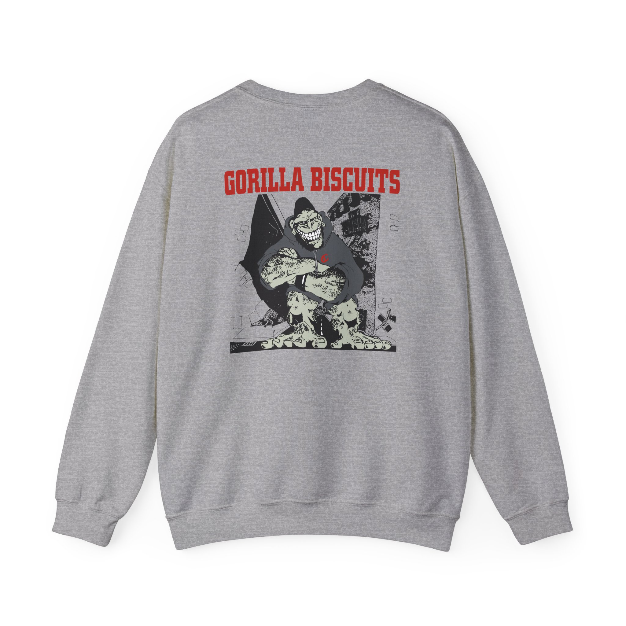 Gorilla Biscuits Hold Your Ground Unisex Heavy Blendâ„¢ Crewneck Sweatshirt