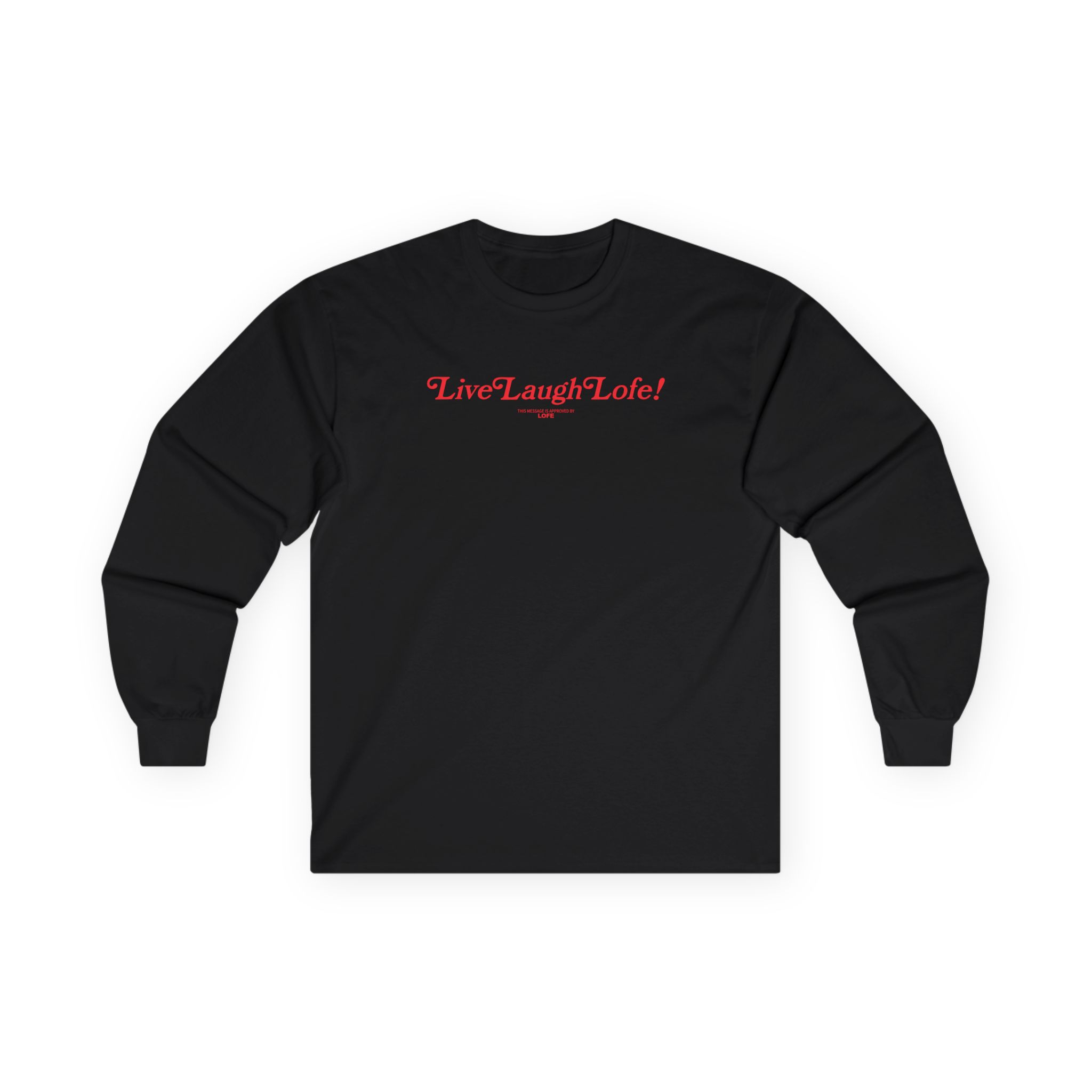 Life Lauge Lofe Unisex Ultra Cotton Long Sleeve Tee