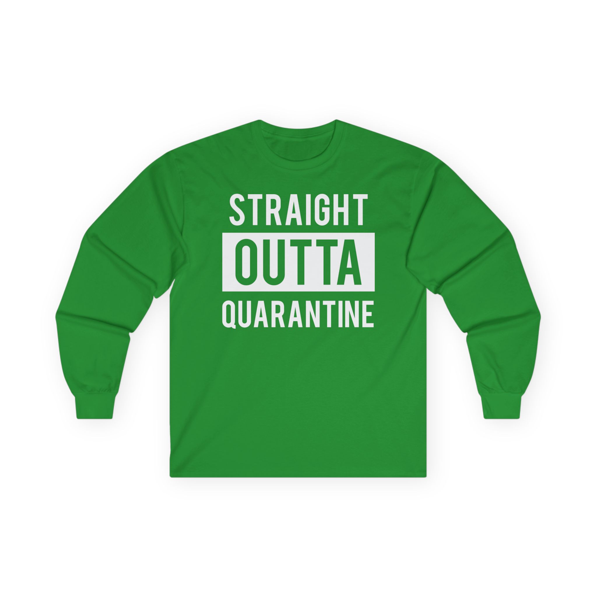 NWA Straight Outta Quarantine Unisex Ultra Cotton Long Sleeve Tee