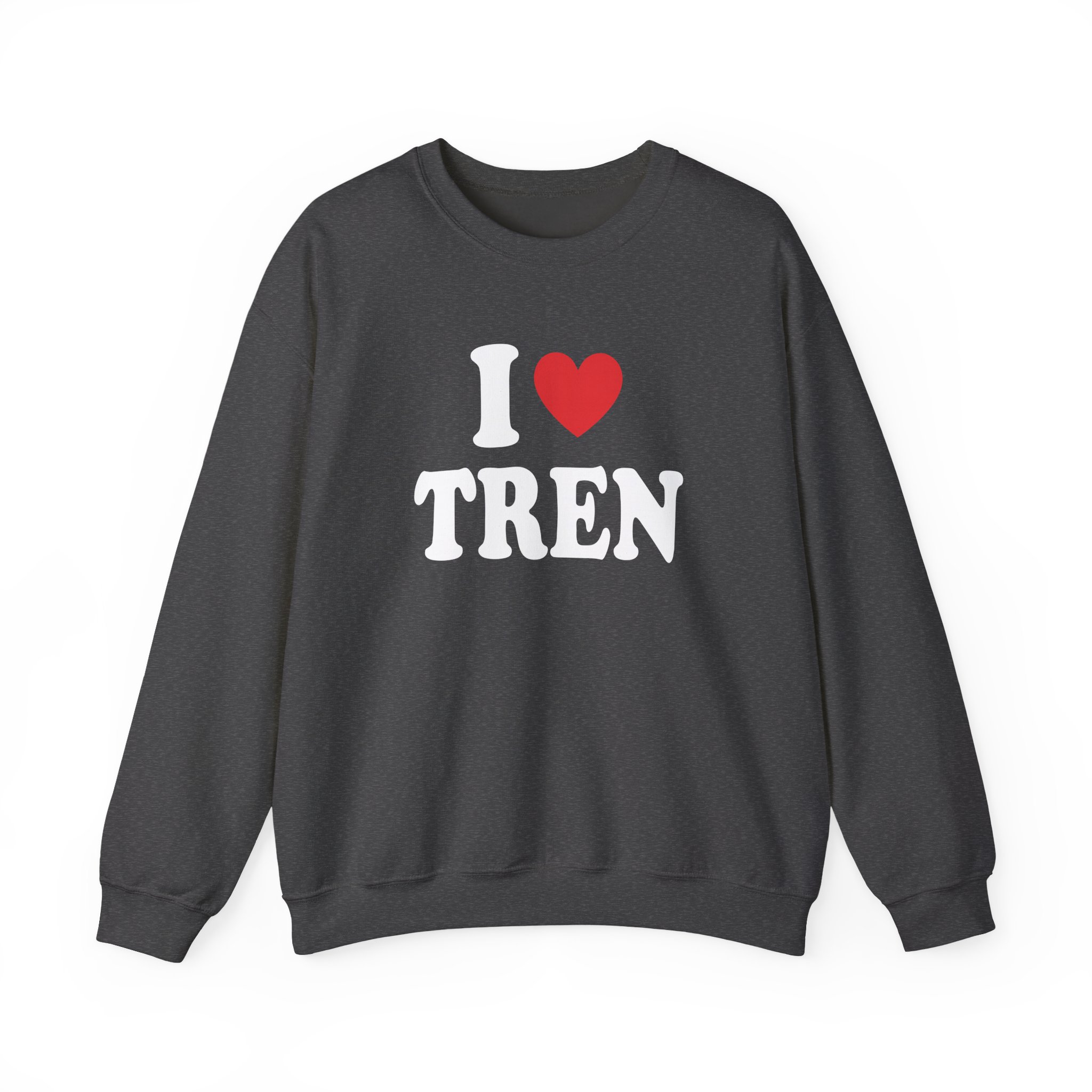 I Love Tren Twins Unisex Heavy Blendâ„¢ Crewneck Sweatshirt
