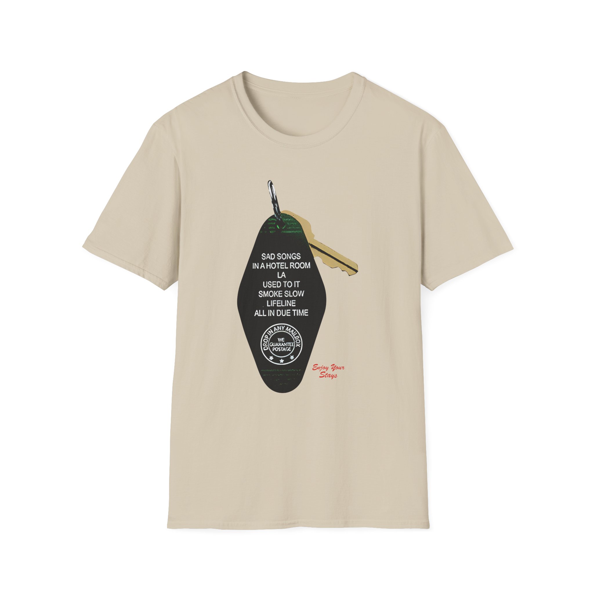 Joshua Bassett Hotel Room Key Unisex Softstyle T-Shirt