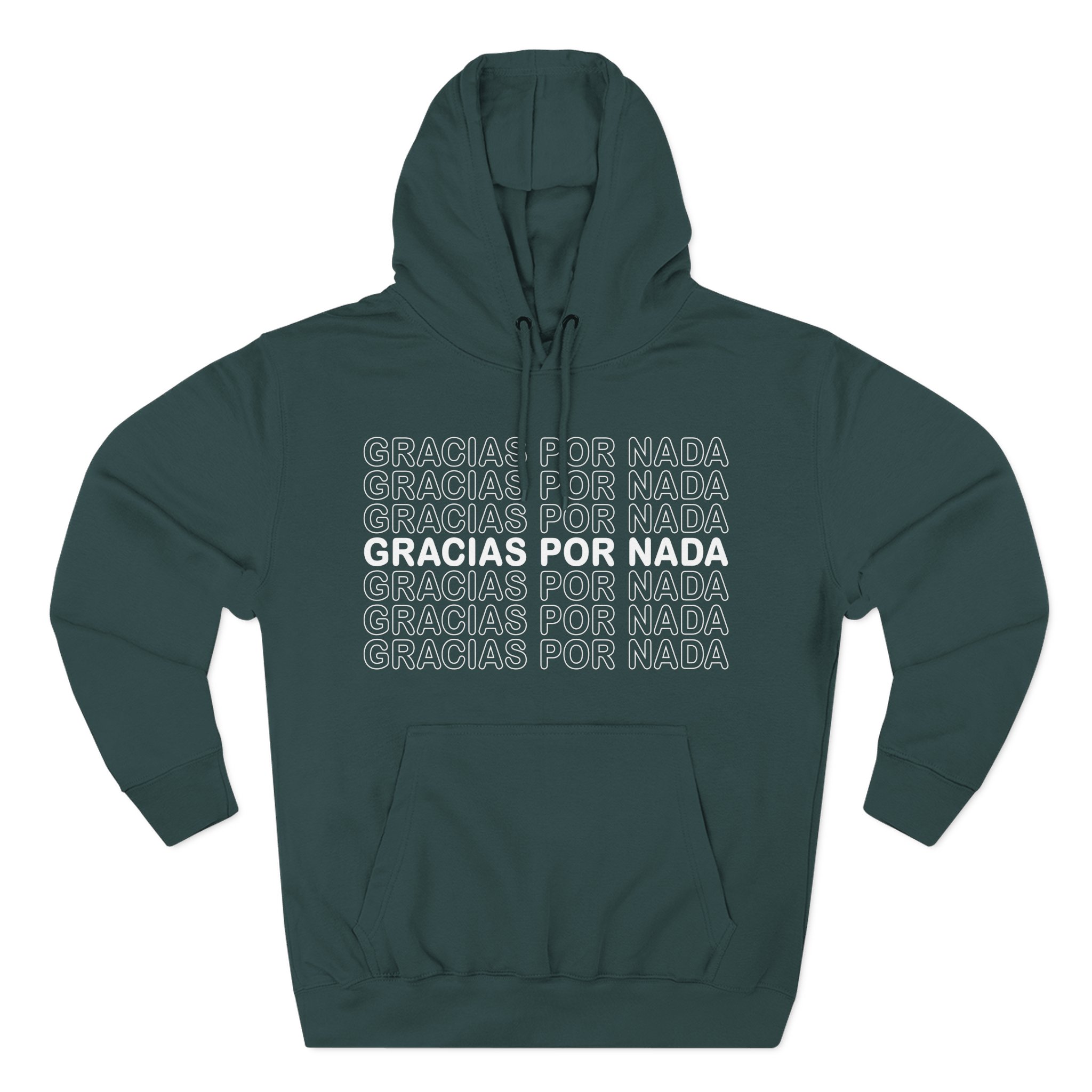 BB Gracias Por Nada Three-Panel Fleece Hoodie