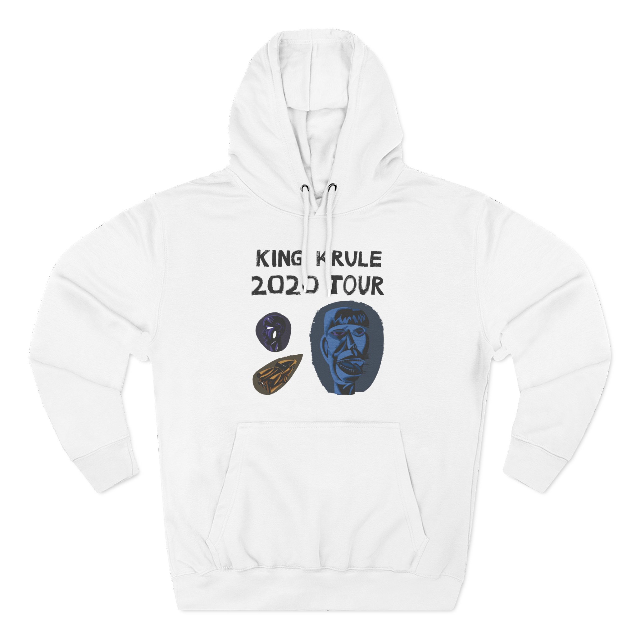 King Krule King Krule Tour Uk Europe Three-Panel Fleece Hoodie