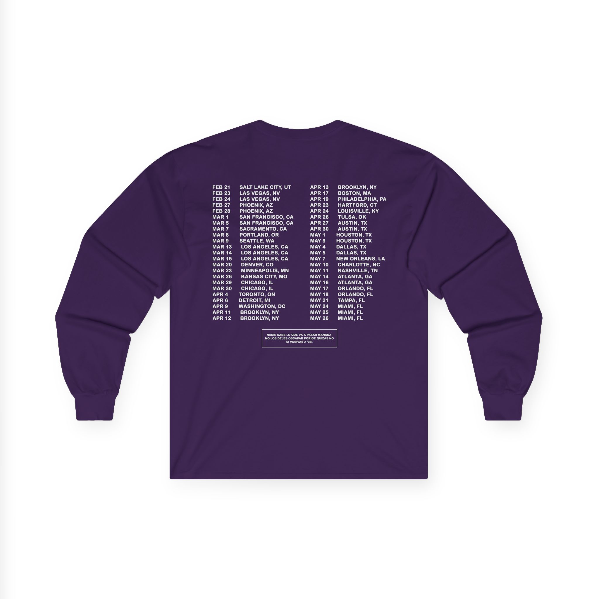 BB Gracias Por Nada Unisex Ultra Cotton Long Sleeve Tee