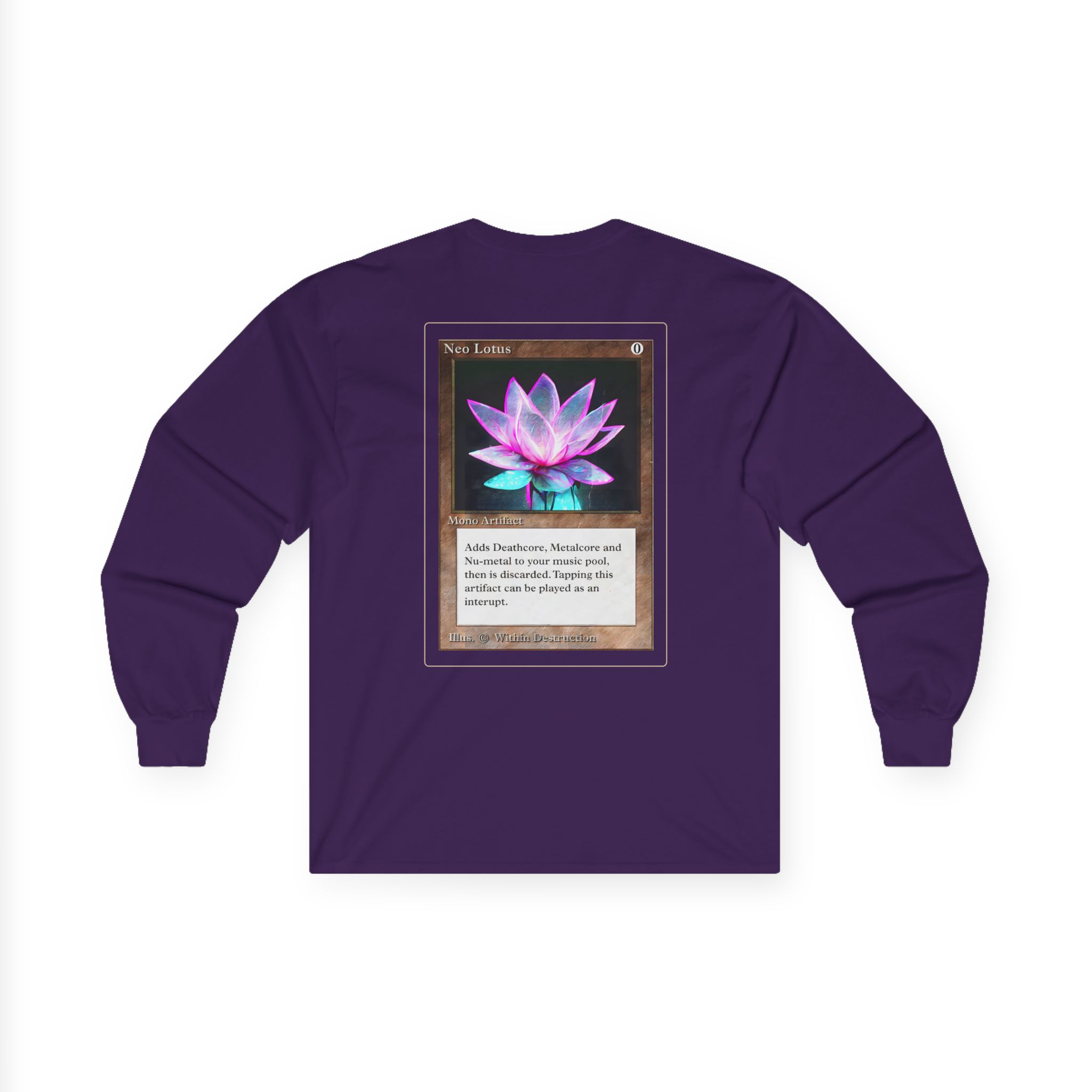 Within Destruction Neo Lotus x MTG Unisex Ultra Cotton Long Sleeve Tee
