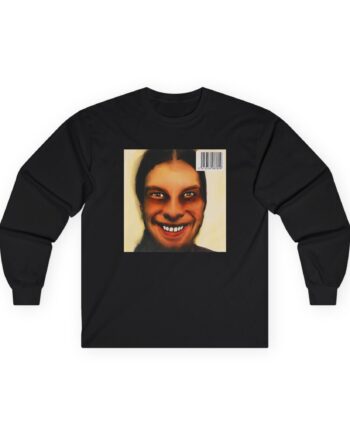 Aphex Twin I Care Because You Do  Album Cover Unisex Ultra Cotton Long Sleeve Tee