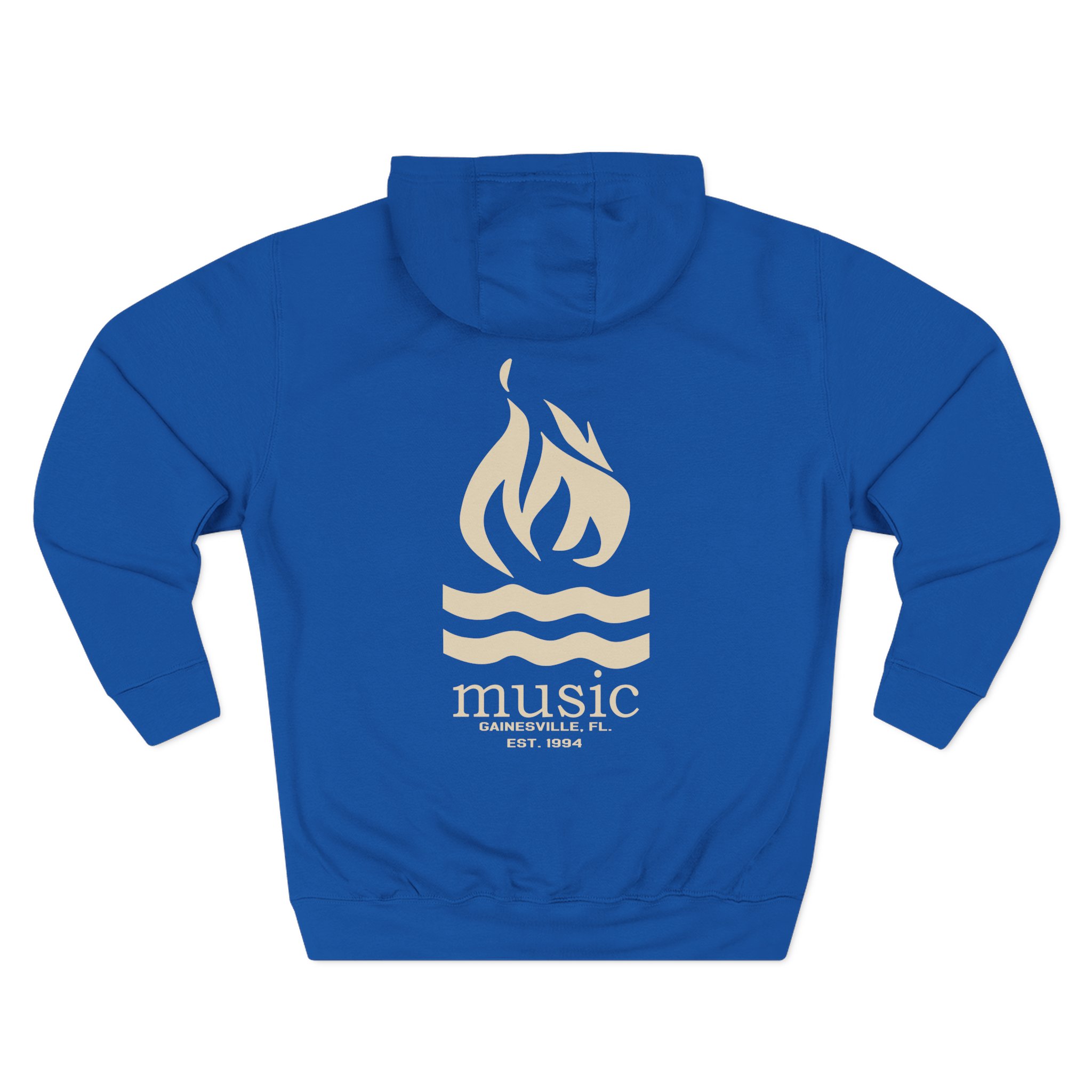Hot Water Music Logo Three-Panel Fleece Hoodie