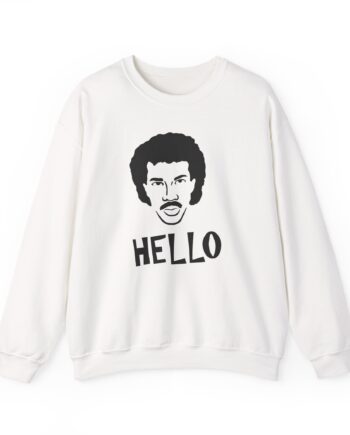 Lionel Richie Hello Unisex Heavy Blend™ Crewneck Sweatshirt