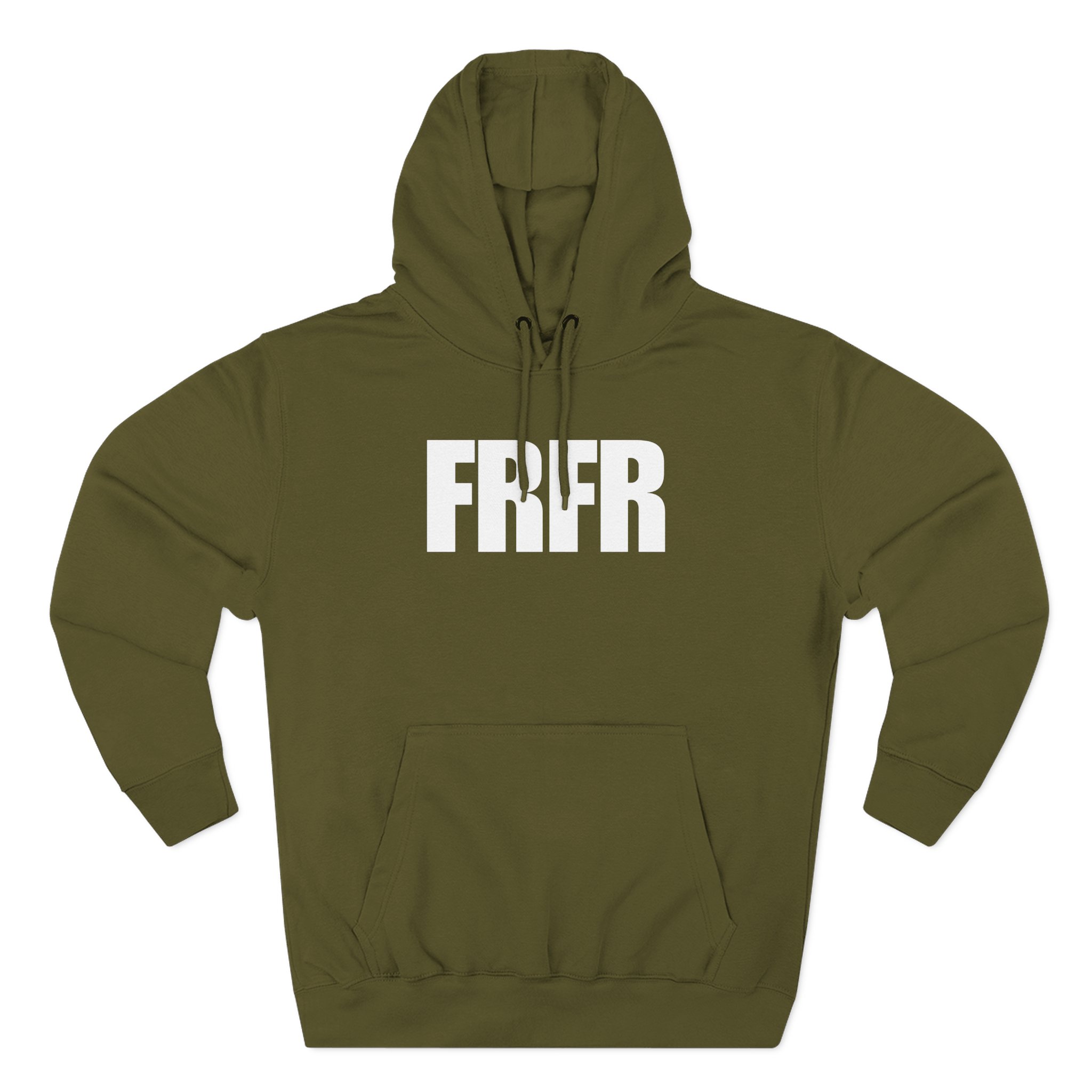 Papaplatte FRFR Three-Panel Fleece Hoodie