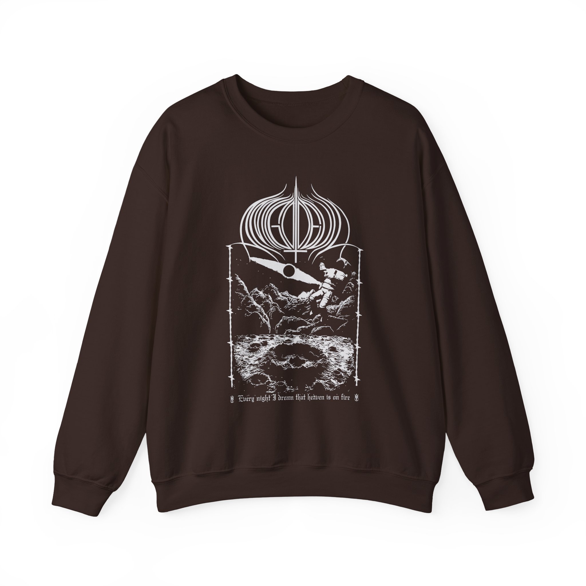 Amigo The Devil Heavens On Fire Unisex Heavy Blendâ„¢ Crewneck Sweatshirt