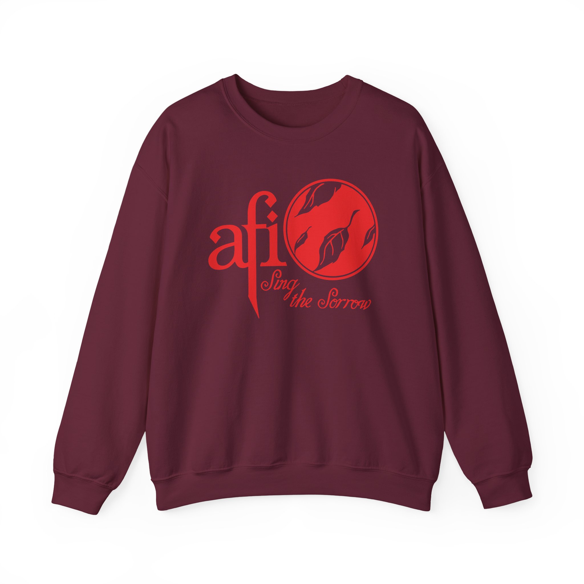 Afi Sing the Sorrow Unisex Heavy Blendâ„¢ Crewneck Sweatshirt