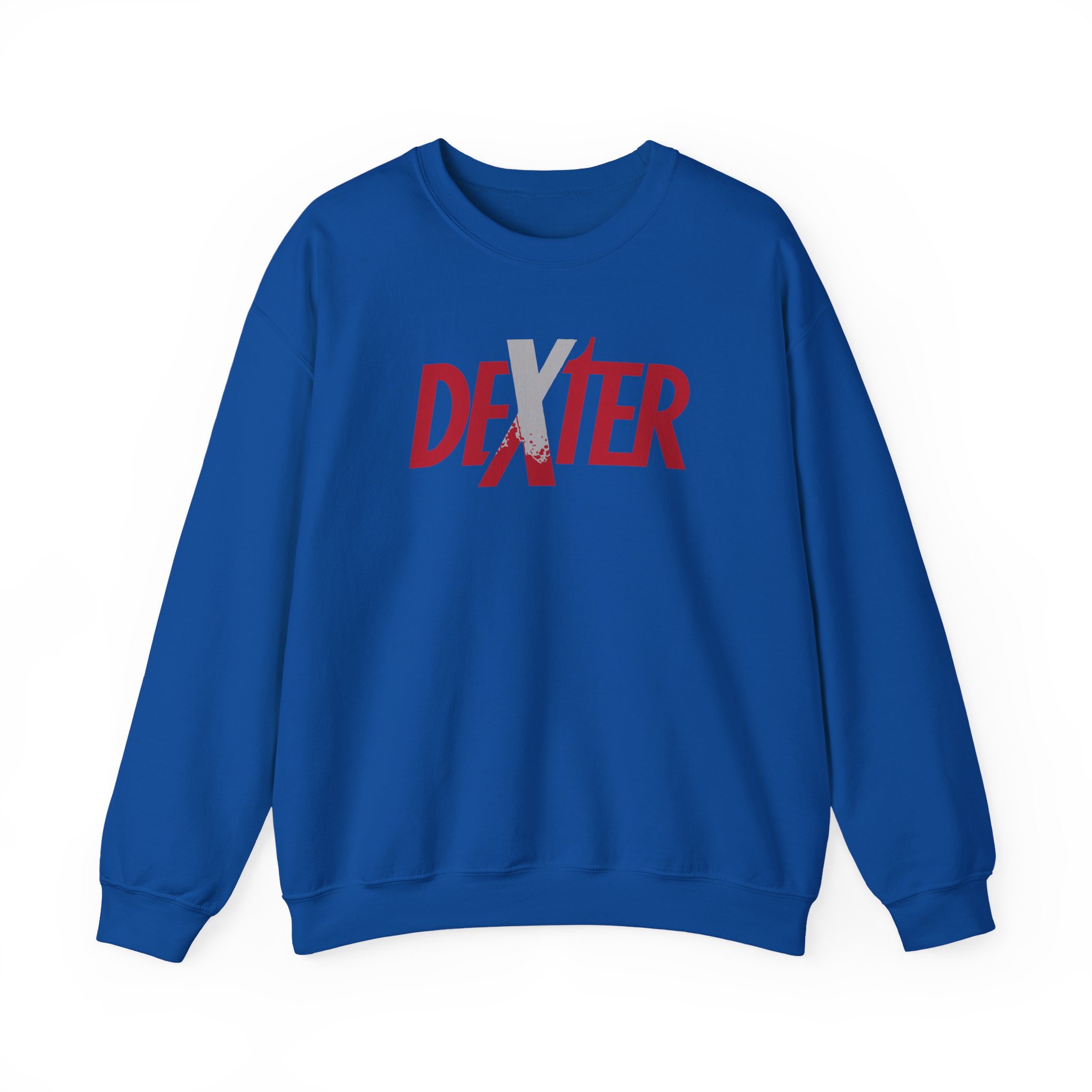 Dexter Spatter Logo Unisex Heavy Blendâ„¢ Crewneck Sweatshirt