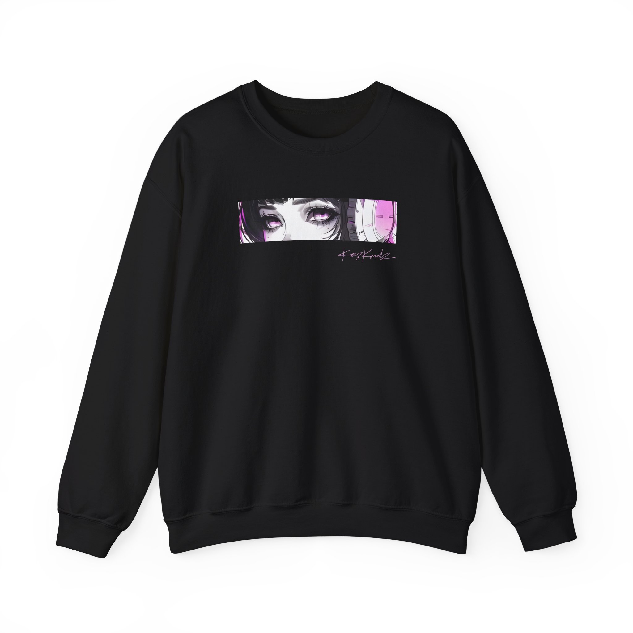 Kaskade Anime Eyes Unisex Heavy Blendâ„¢ Crewneck Sweatshirt