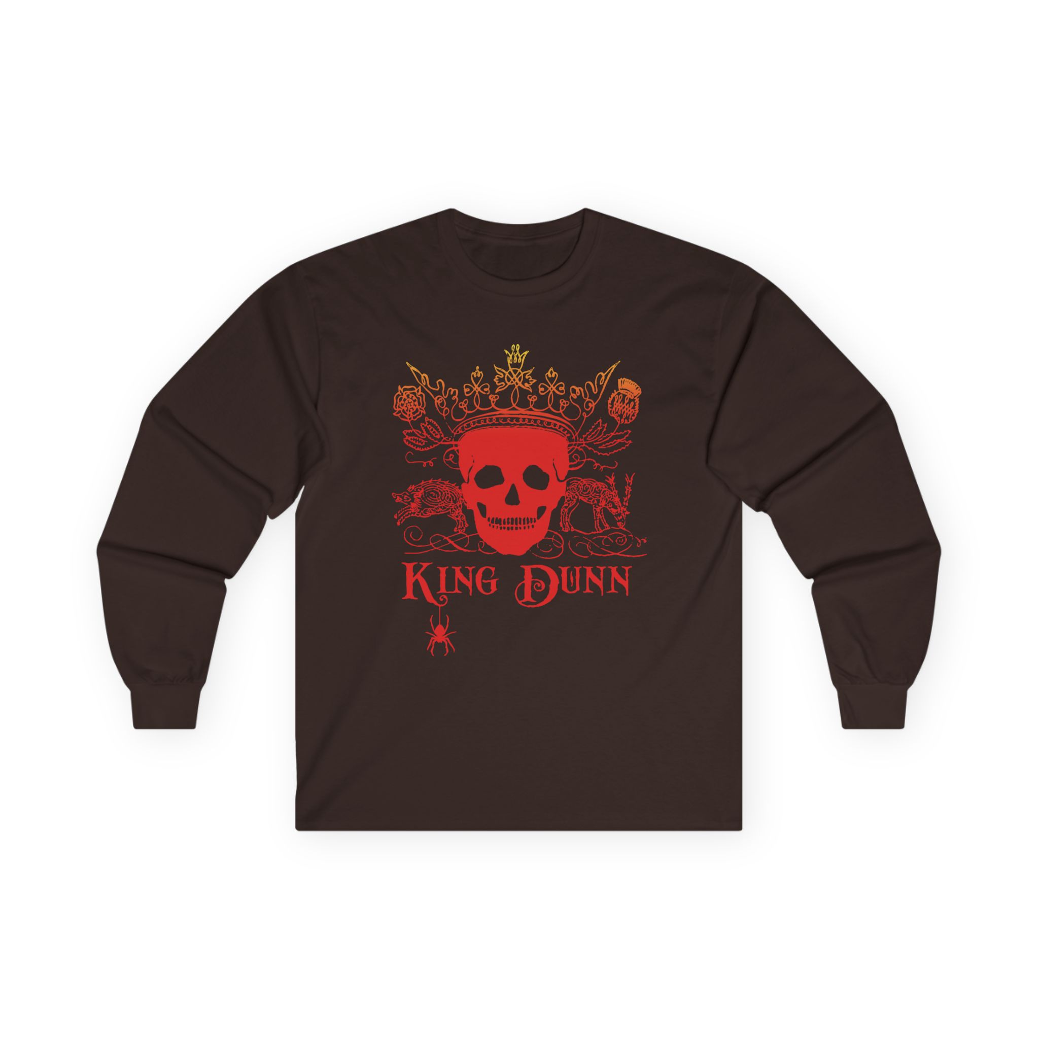 Melvins King Dunn Crown Skull Unisex Ultra Cotton Long Sleeve Tee