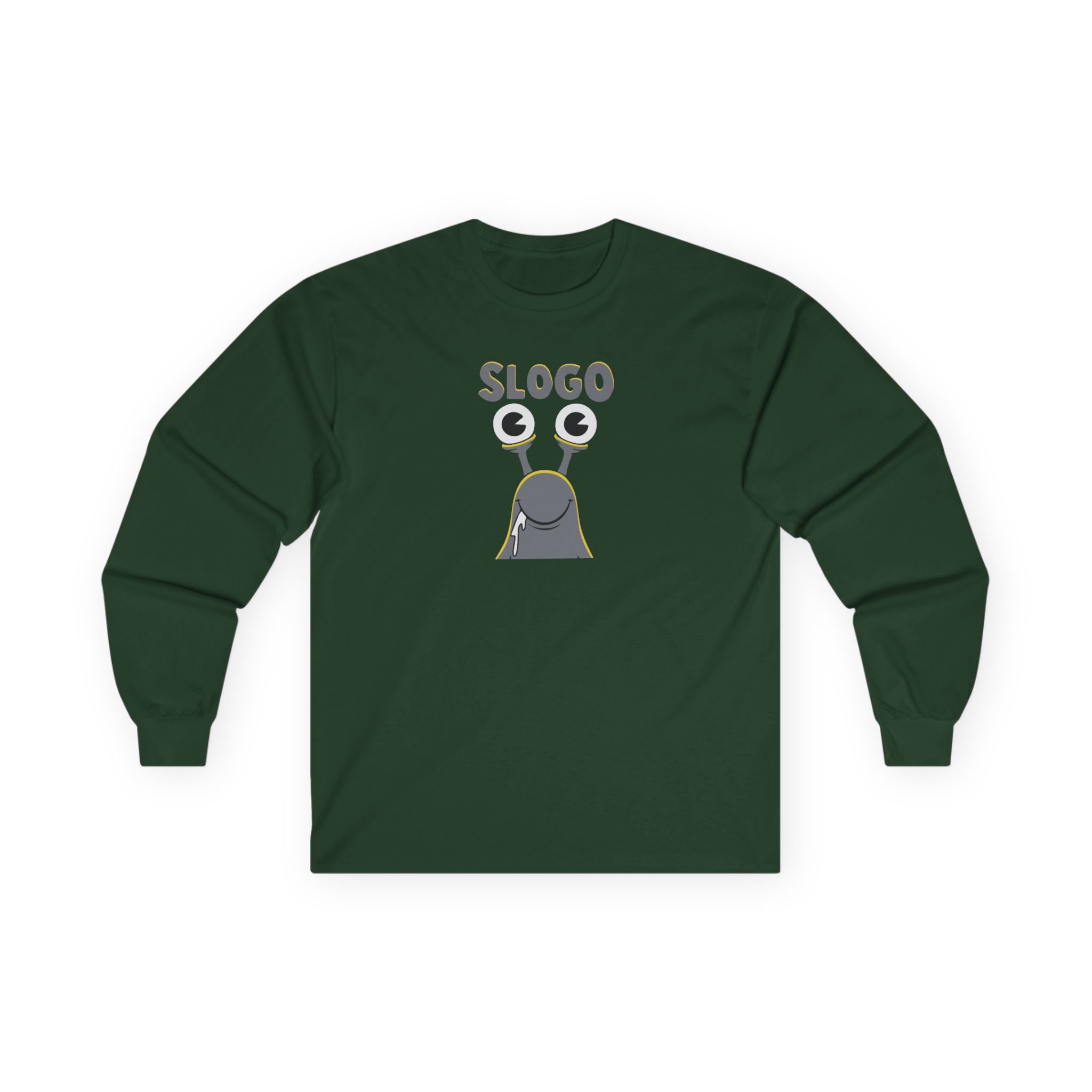 Slogoman Snail Cute Unisex Ultra Cotton Long Sleeve Tee