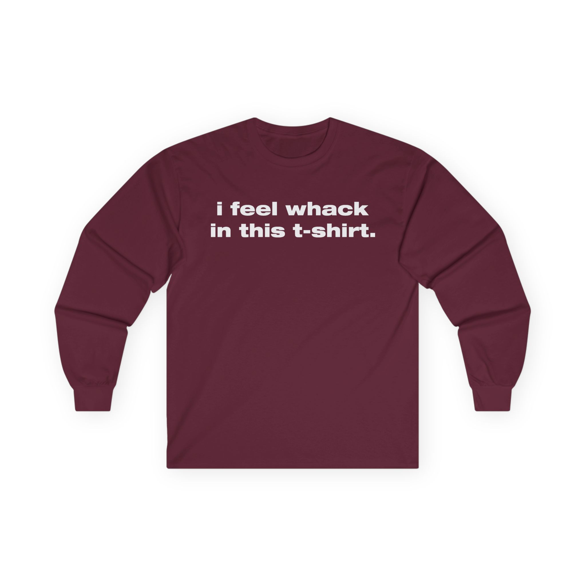 Tierra Whack I Feel Whack in This Unisex Ultra Cotton Long Sleeve Tee