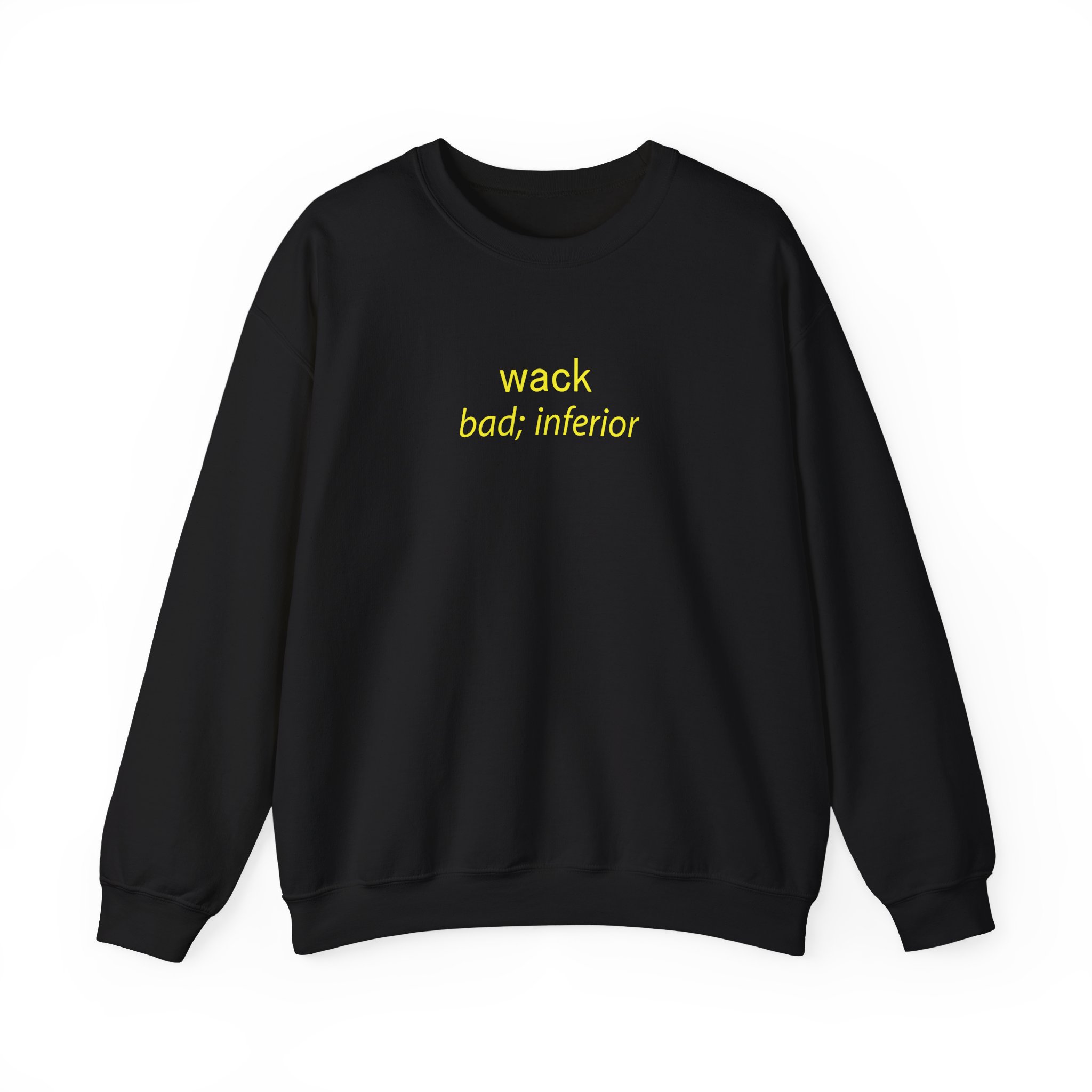 Tierra Whack Wack Bad Inferior Unisex Heavy Blendâ„¢ Crewneck Sweatshirt