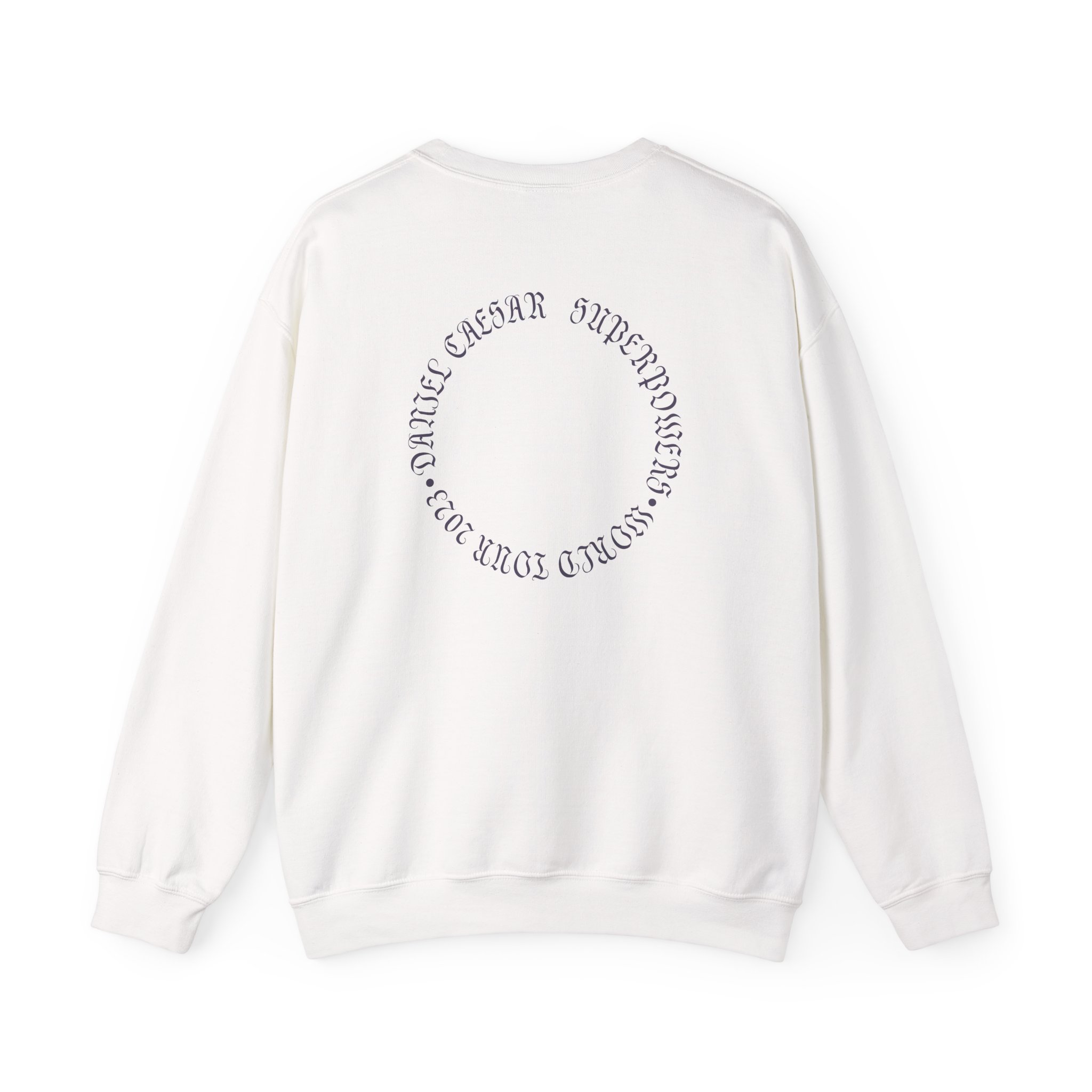 Daniel Caesar Superpowers World Tour Unisex Heavy Blendâ„¢ Crewneck Sweatshirt