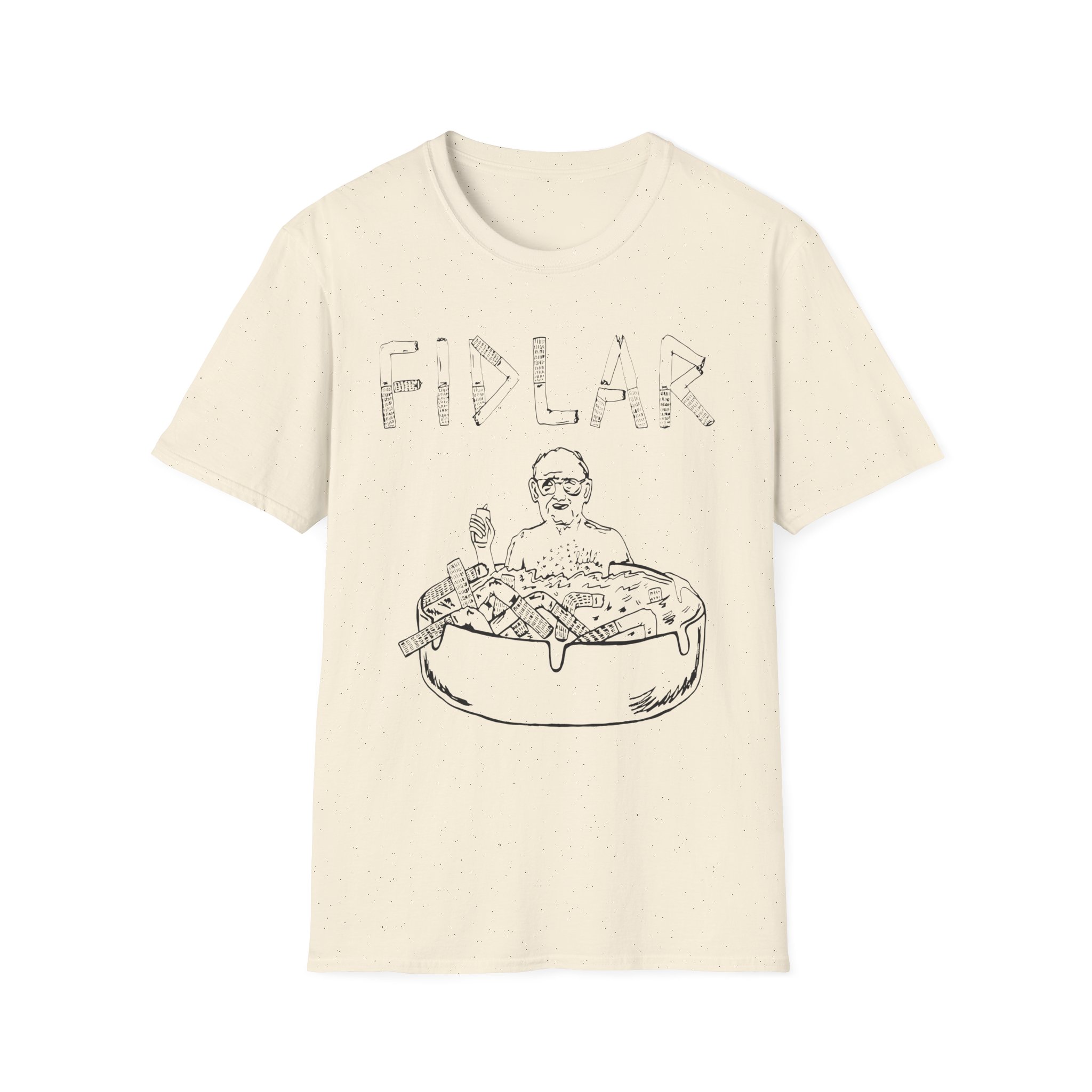 Fidlar Ashtray Unisex Softstyle T-Shirt