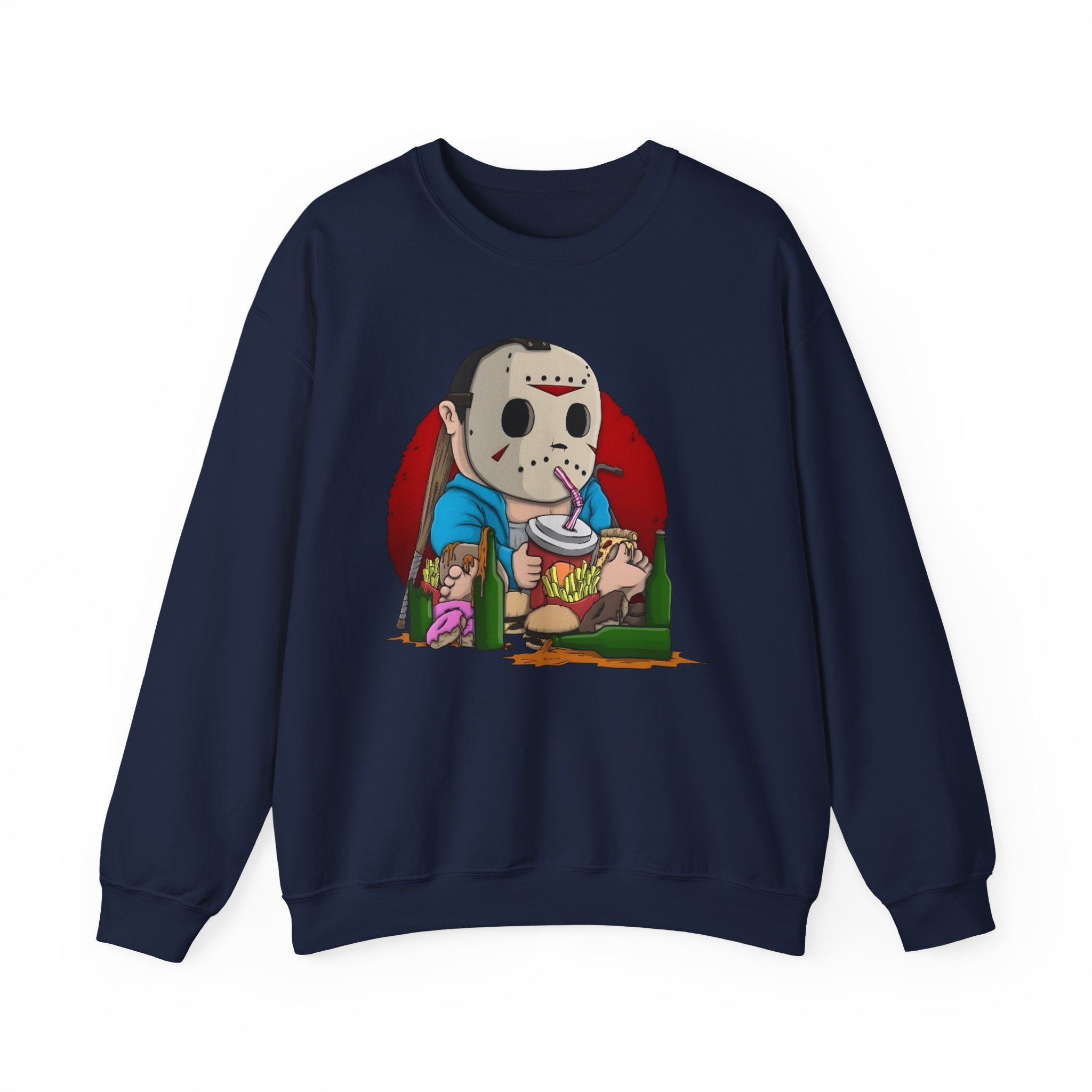 H2odelirious Cute Jason Voorhees Unisex Heavy Blendâ„¢ Crewneck Sweatshirt