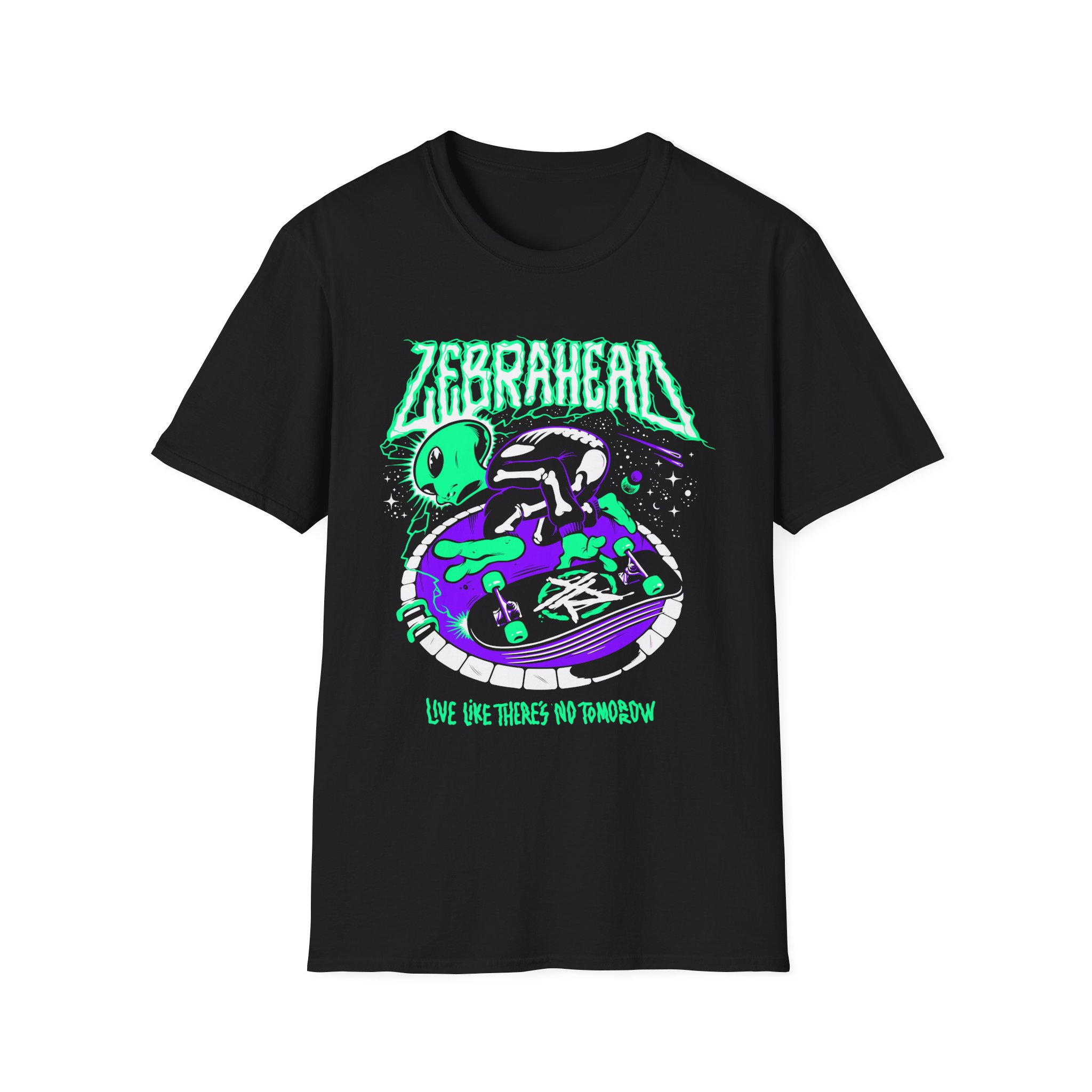 Zebrahead Alien Unisex Softstyle T-Shirt