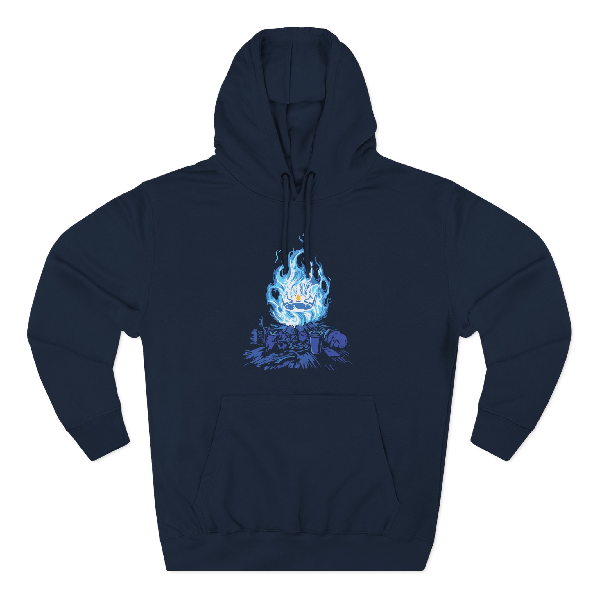 OTK Flame Three-Panel Fleece Hoodie