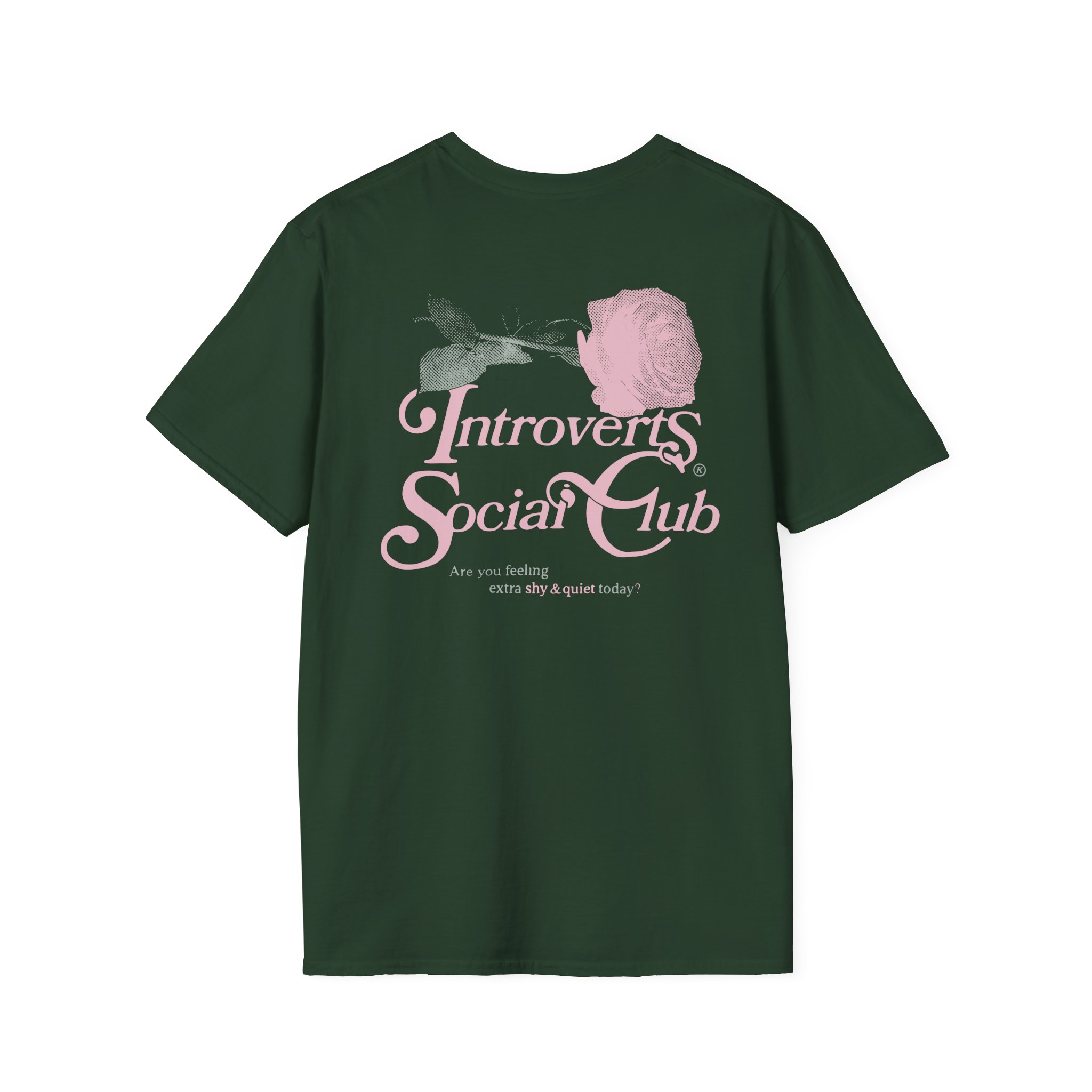 Kallmekris Introverts Social Club Unisex Softstyle T-Shirt