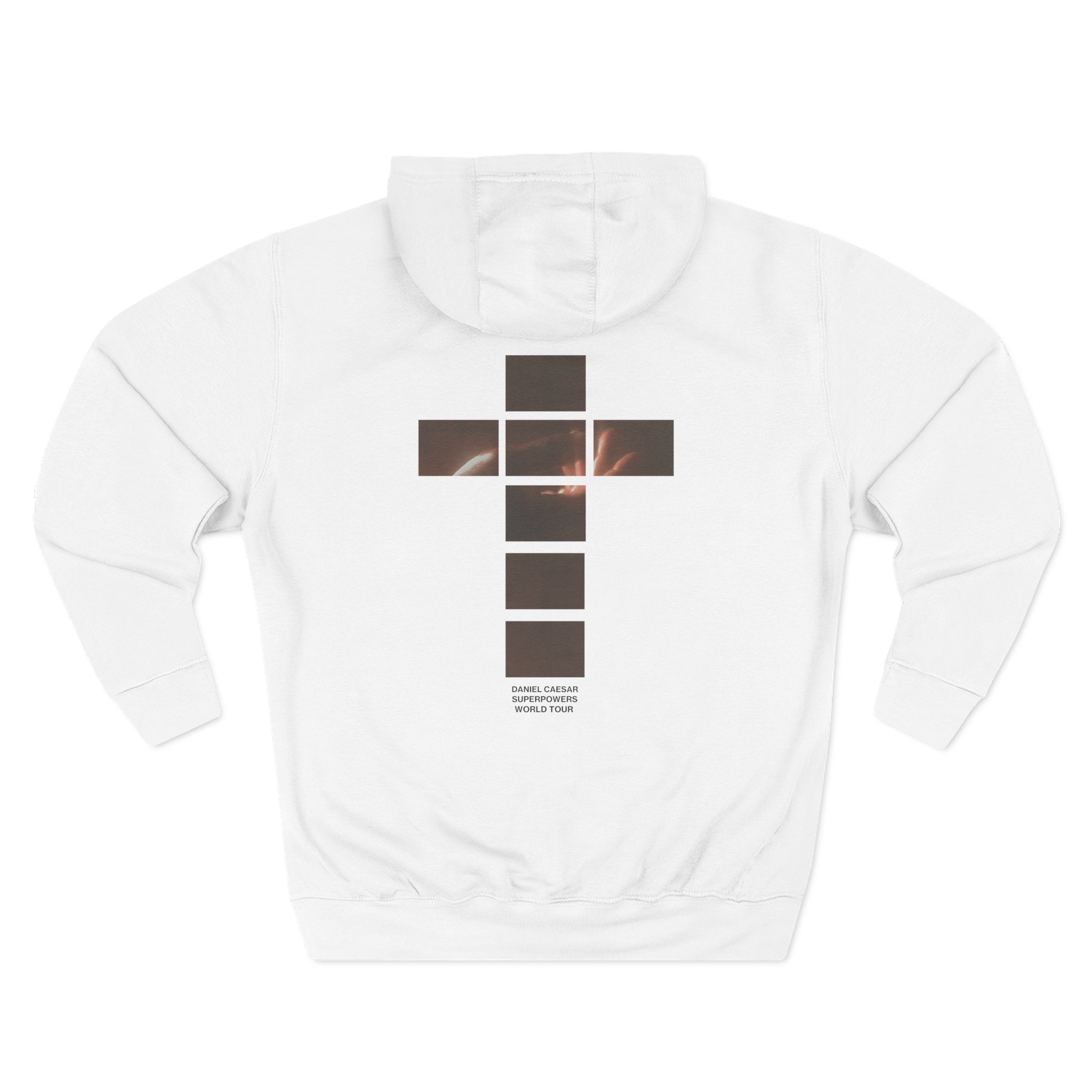 Daniel Caesar Superpowers World Tour Three-Panel Fleece Hoodie