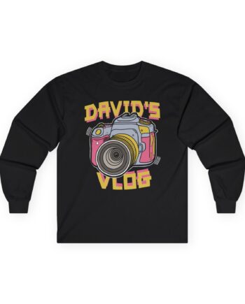 David Dobrik  David's Vlog Unisex Ultra Cotton Long Sleeve Tee