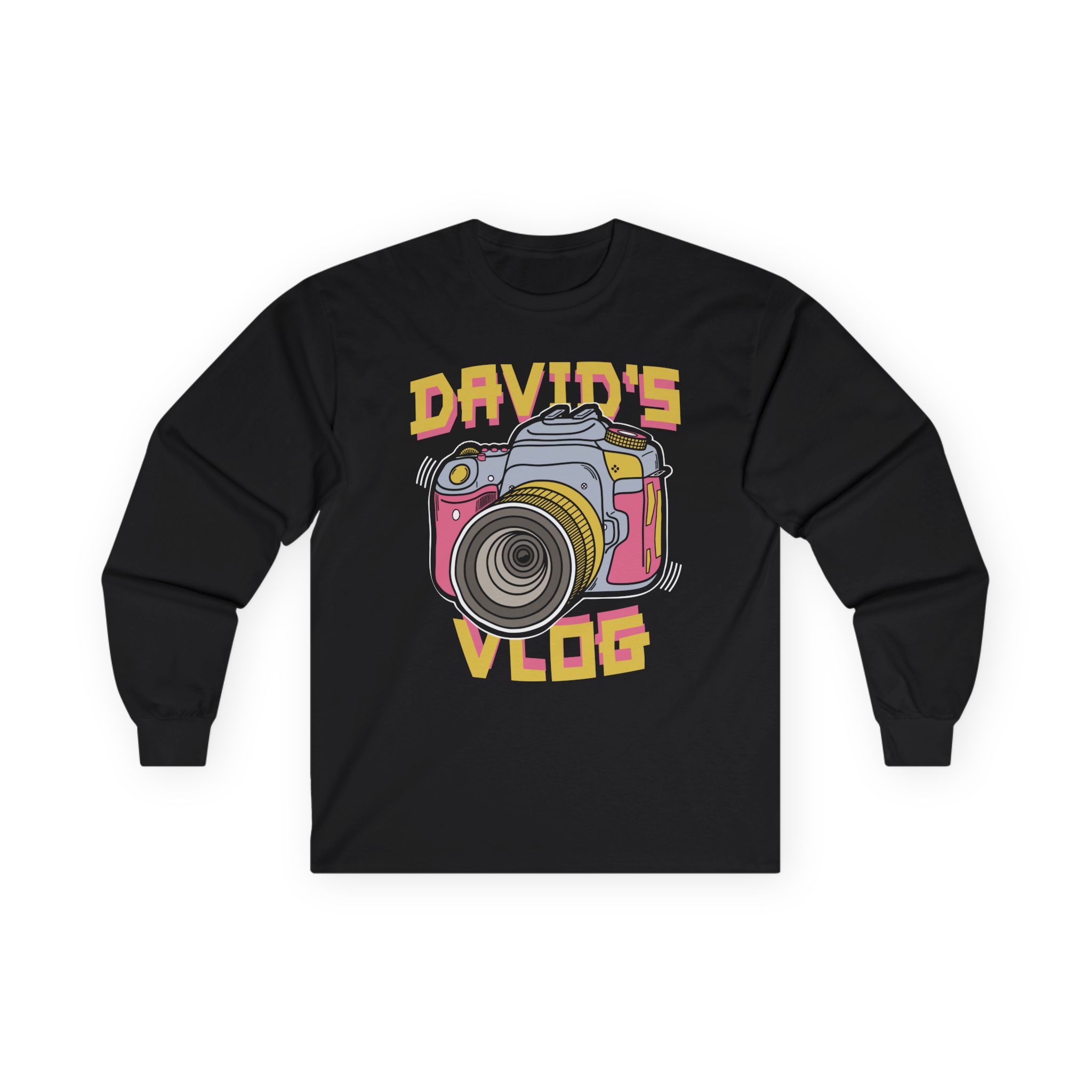 David Dobrik David's Vlog Unisex Ultra Cotton Long Sleeve Tee